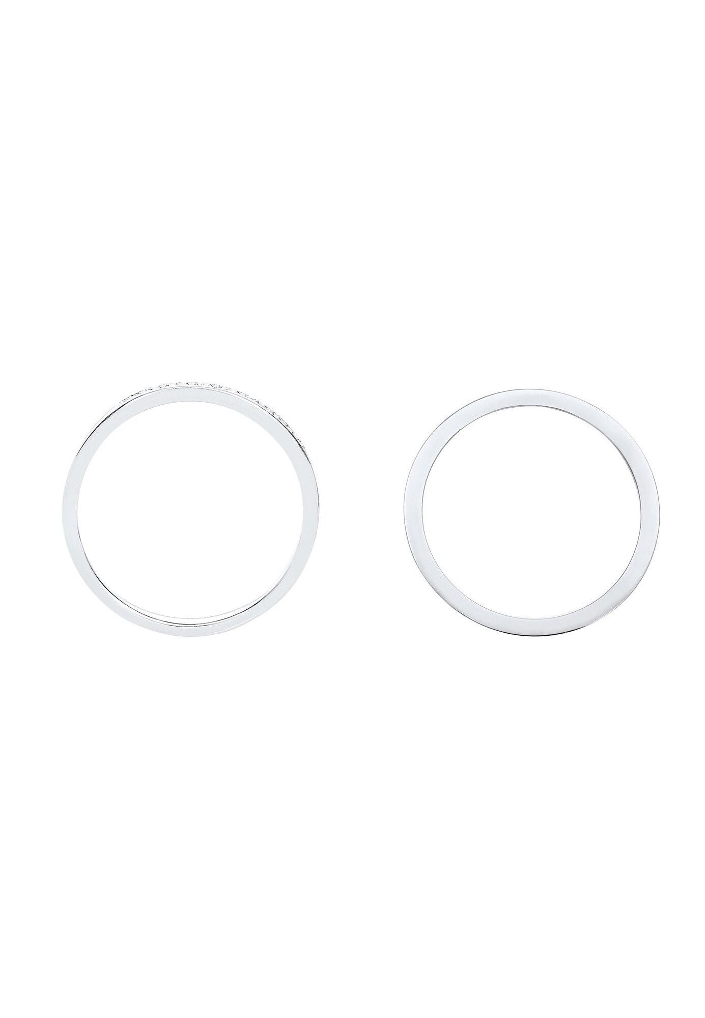 Thumbnail - Elli DIAMONDS Ring Bandring, Ring Set