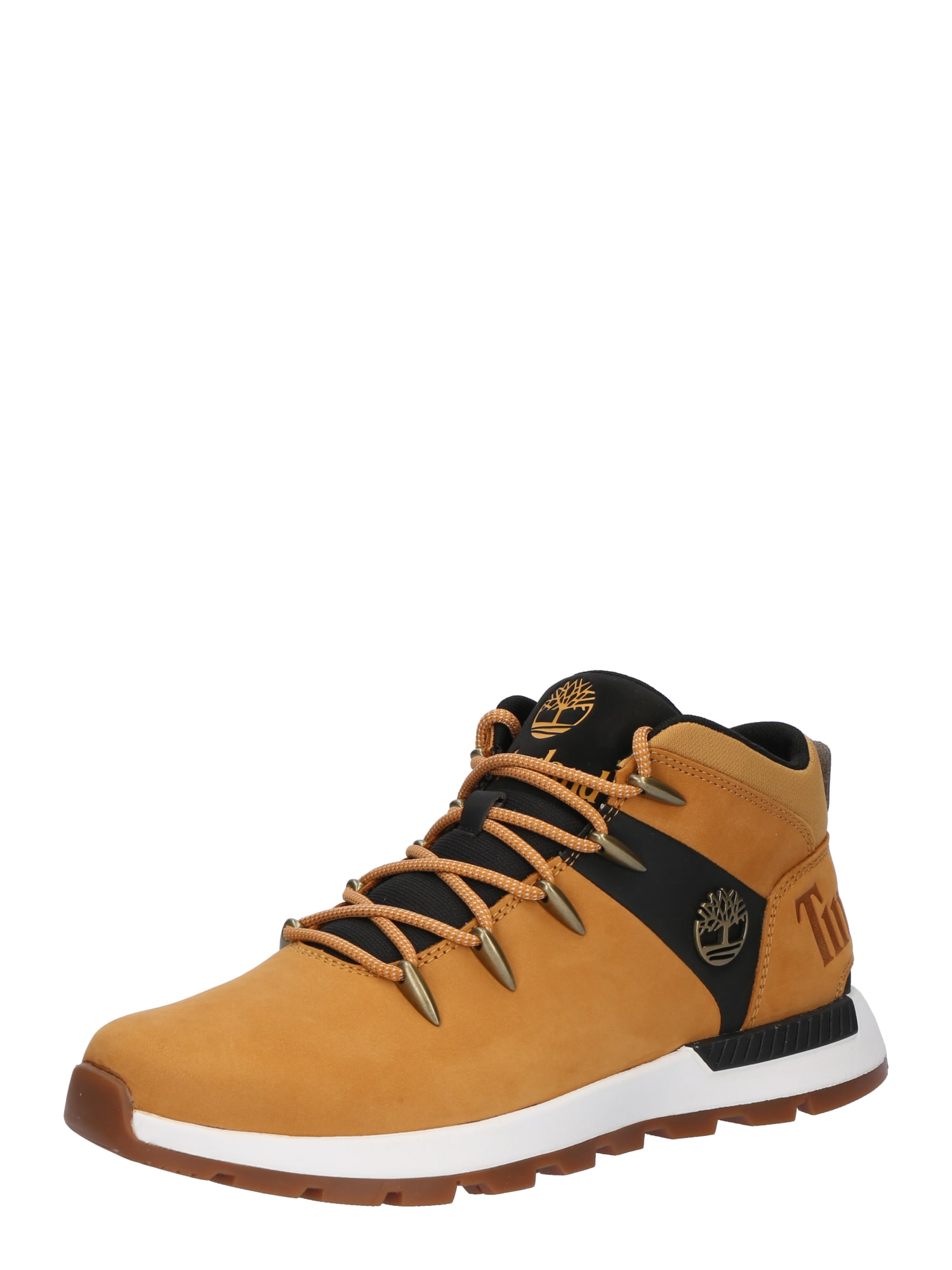 TIMBERLAND Bocanci cu șireturi Sprint Trekker  maro pueblo / negru