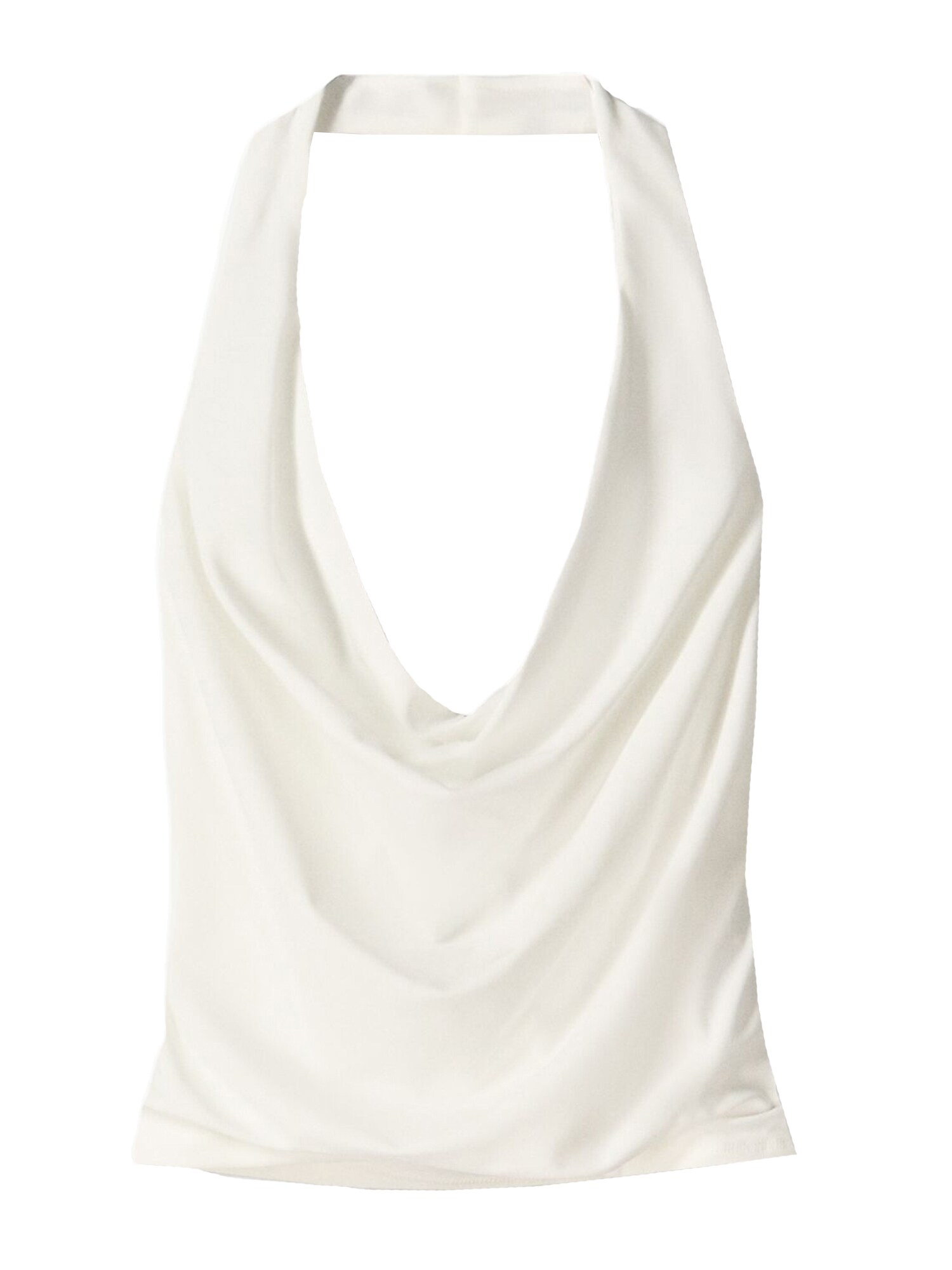 Bershka Top  alb