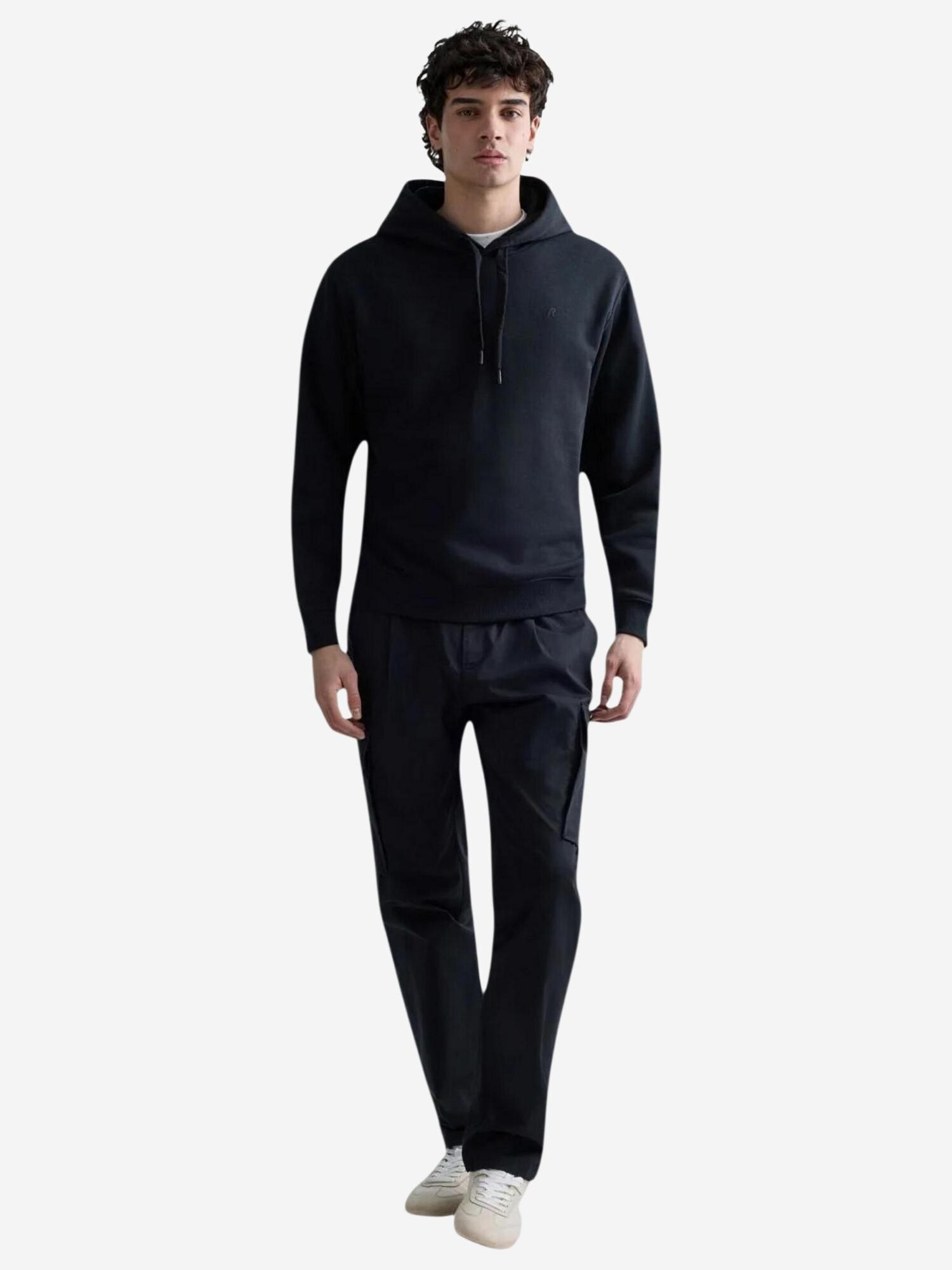 REPLAY Pulover BRUSHED FLEECE M3103 .000.23832 negru