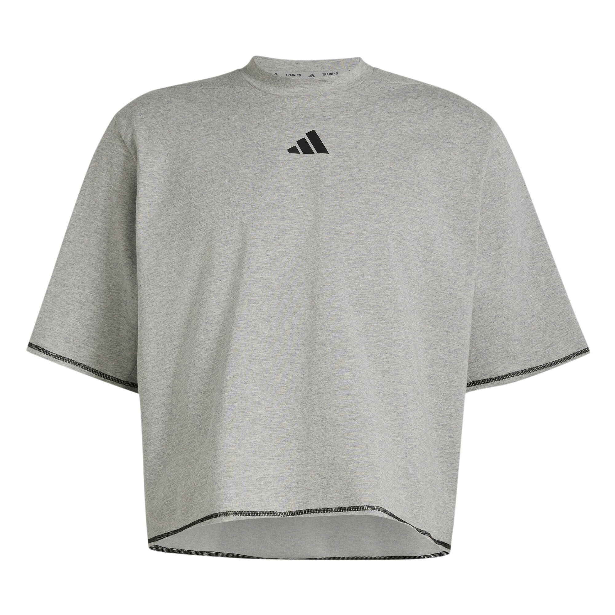 ADIDAS PERFORMANCE Funkčné tričko  sivá / čierna