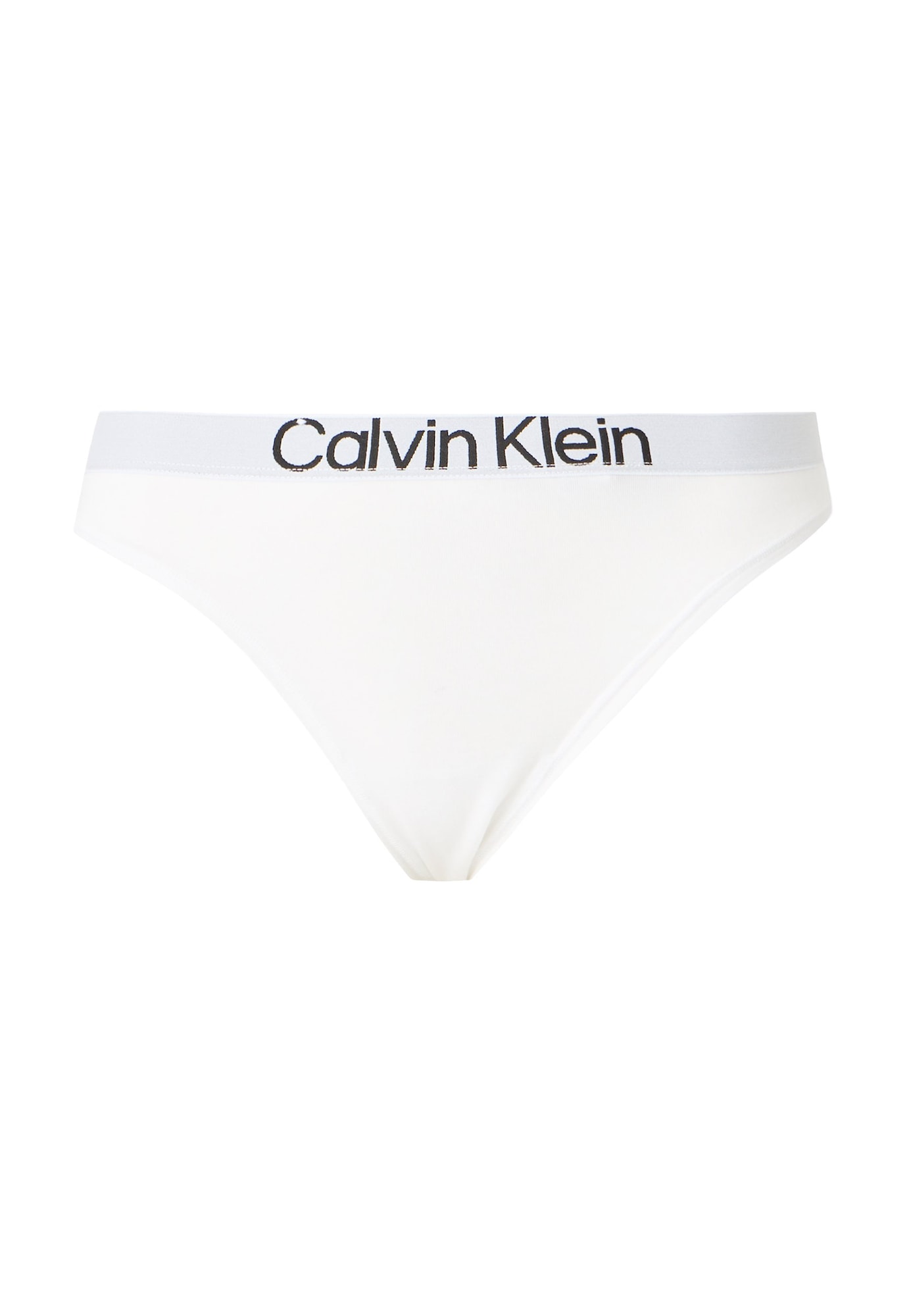 Calvin Klein Underwear Tanga negru / alb