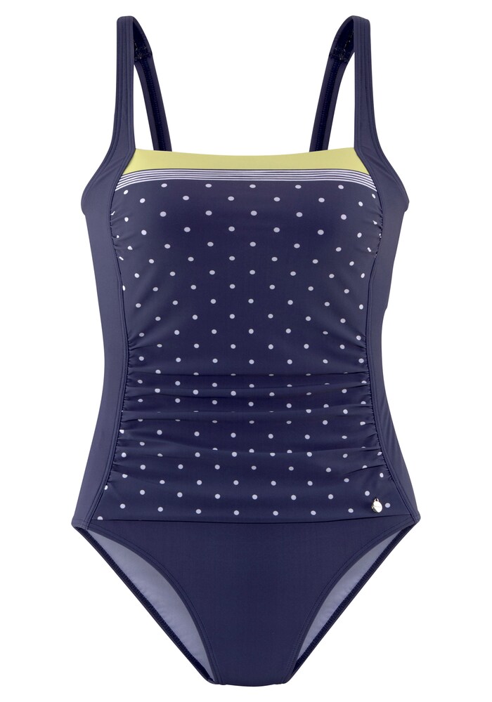 LASCANA Badeanzug Damen Größe 4XL blau / grün / weiß