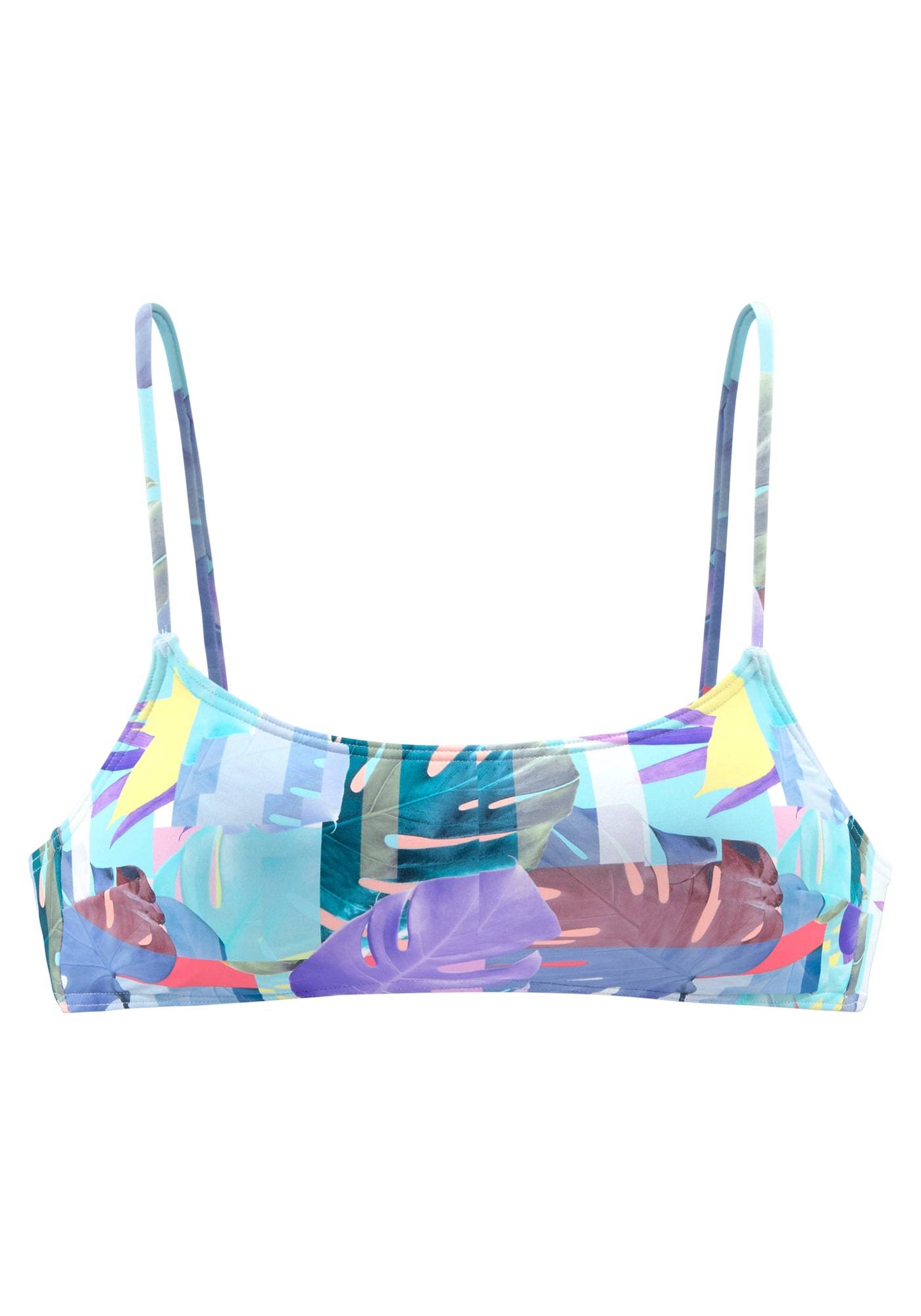 VENICE BEACH Sutien costum de baie Varia  albastru / galben / lila / alb