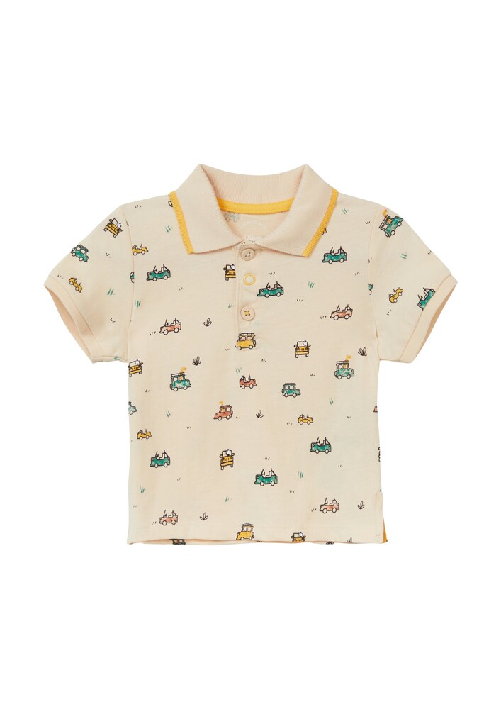 s.Oliver Poloshirt Jungen Größe 80 hellgelb / mischfarben