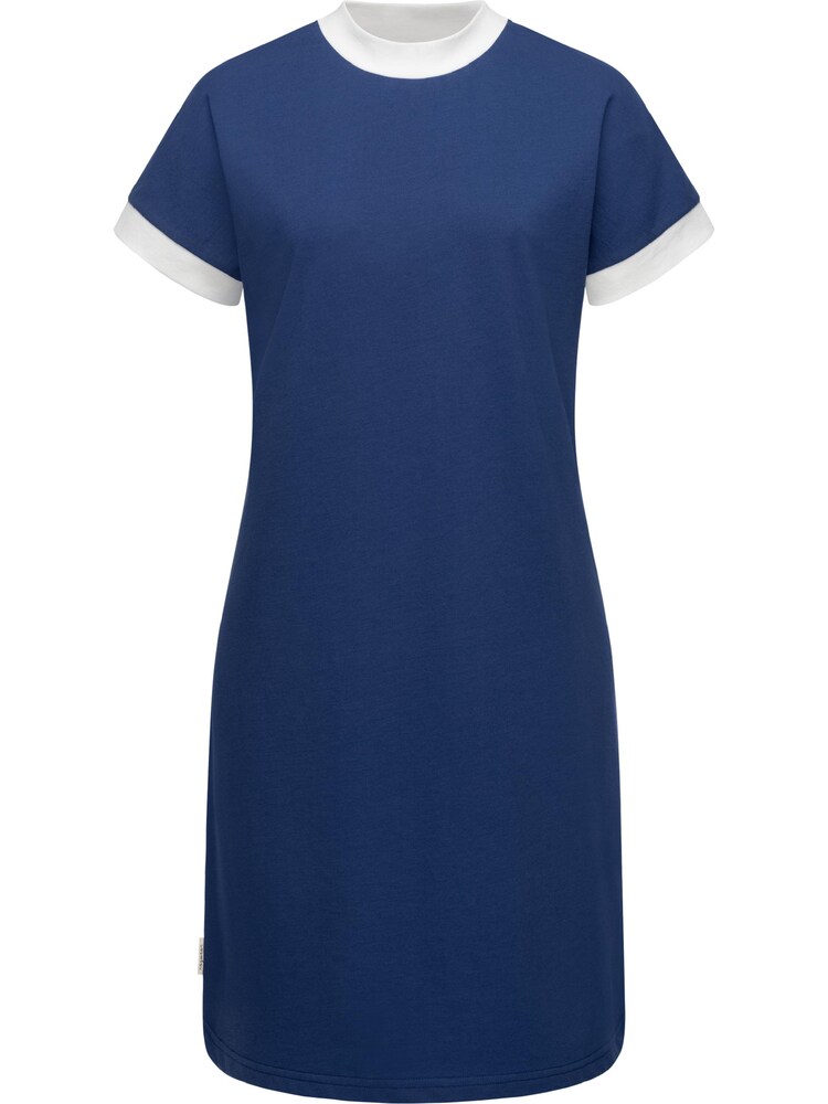 Ragwear Kleid 'Katchi' Damen Größe 38 indigo / weiß Winterkleid