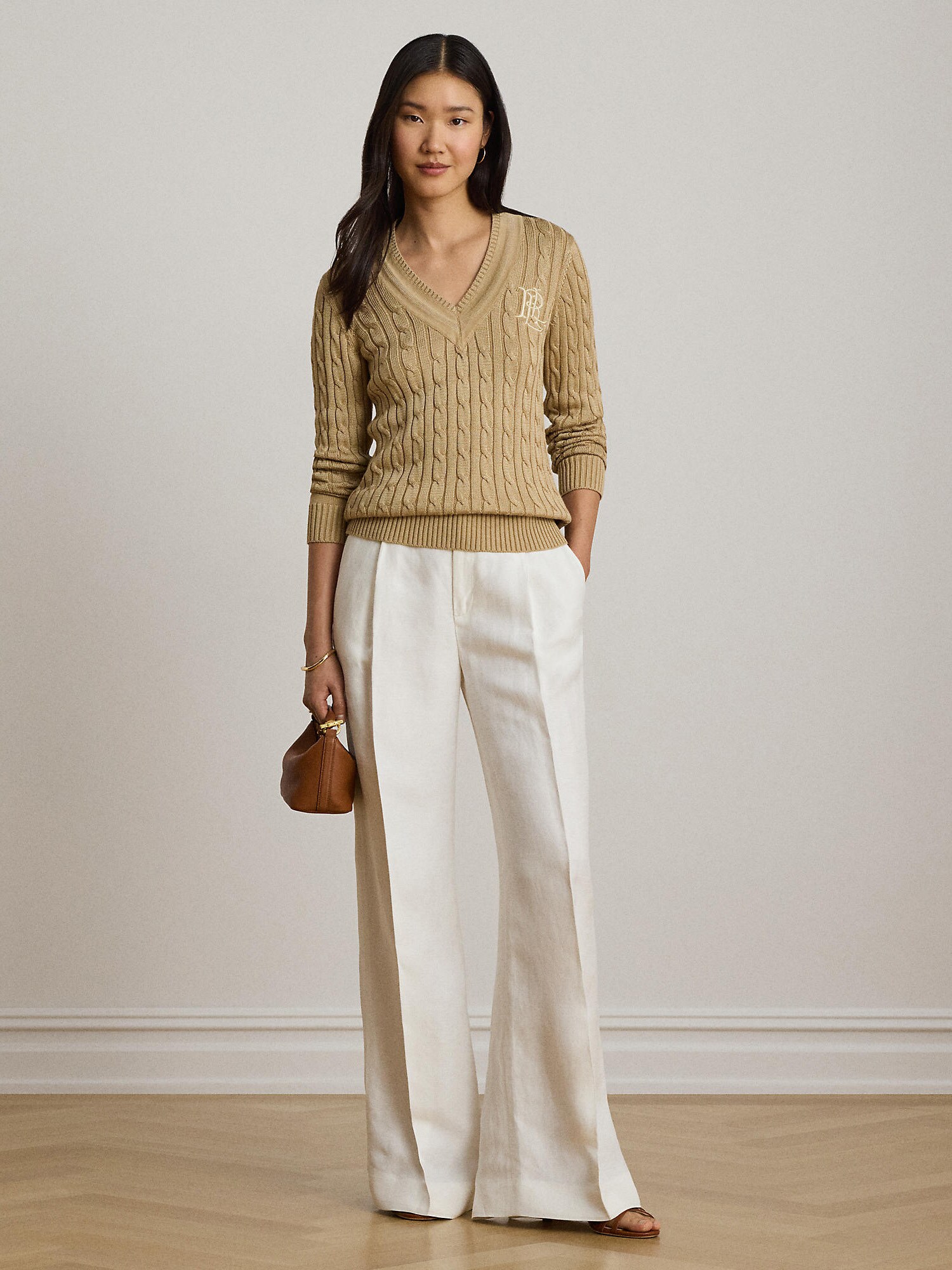 Lauren Ralph Lauren Jersey 'MEREN'  camelo – imagen 4
