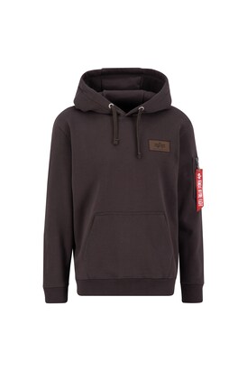 alpha industries Sweatshirt Chocoladebruin / Wit