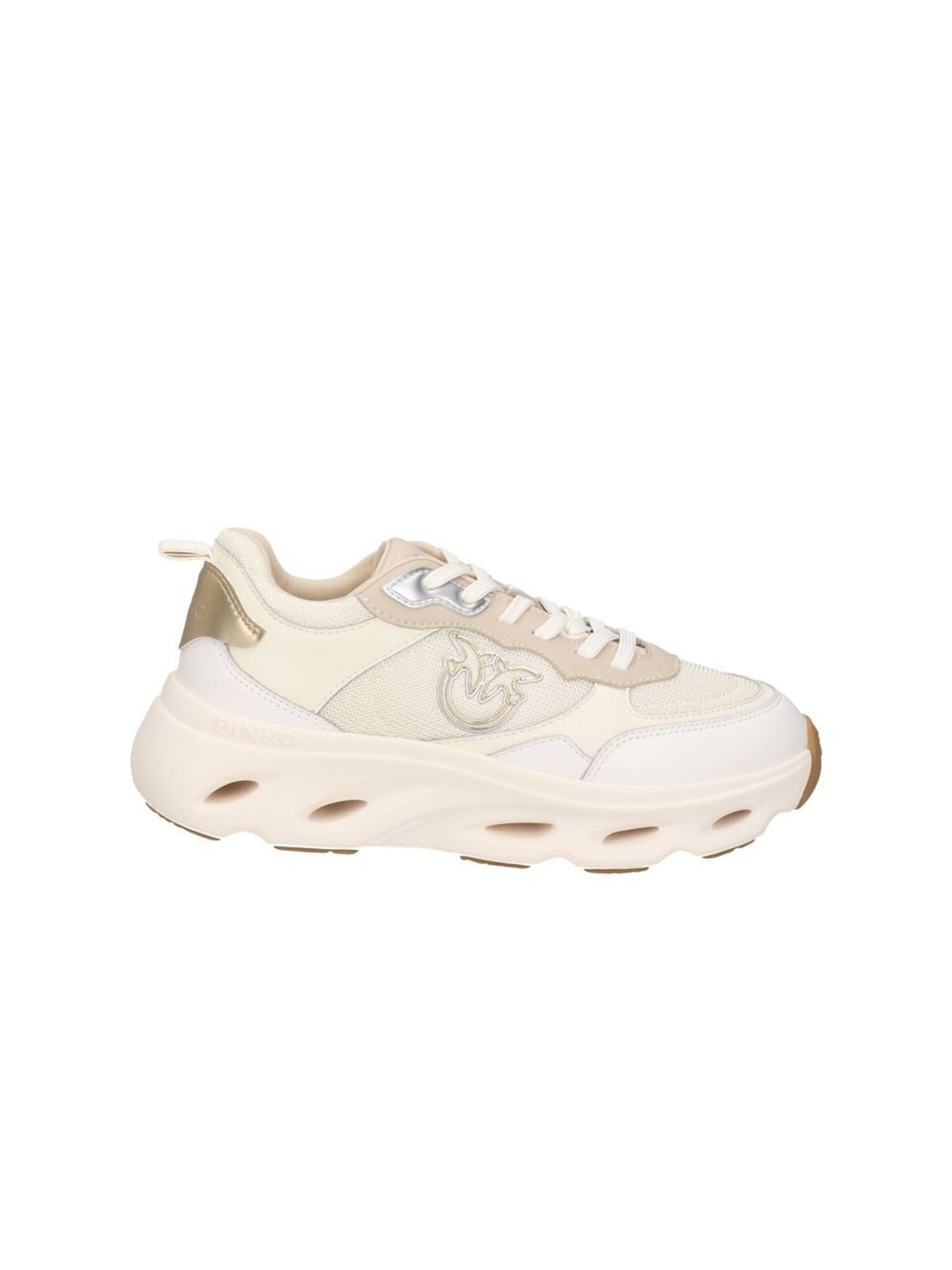 PINKO Zapatillas deportivas bajas  crema – imagen 4
