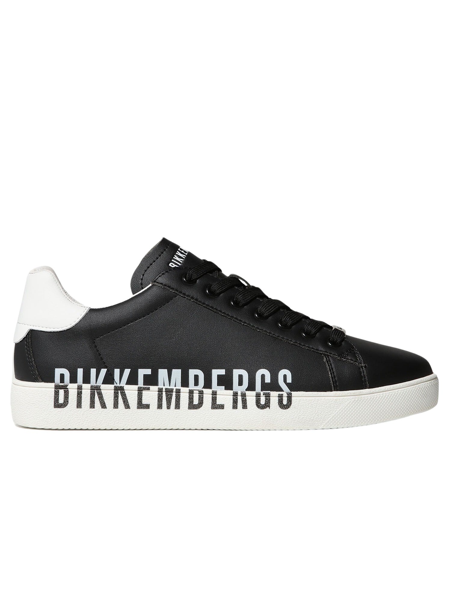 BIKKEMBERGS Sneaker low Recoba negru / alb