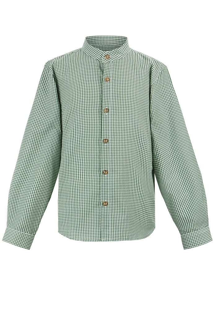 STOCKERPOINT Hemd 'Marius jr.' Jungen Größe 134/140 mint / weiß