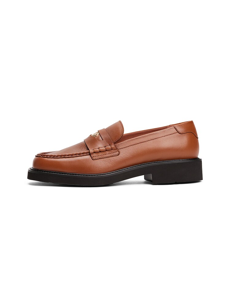 TOMMY HILFIGER Slipper Damen Größe 40 cognac
