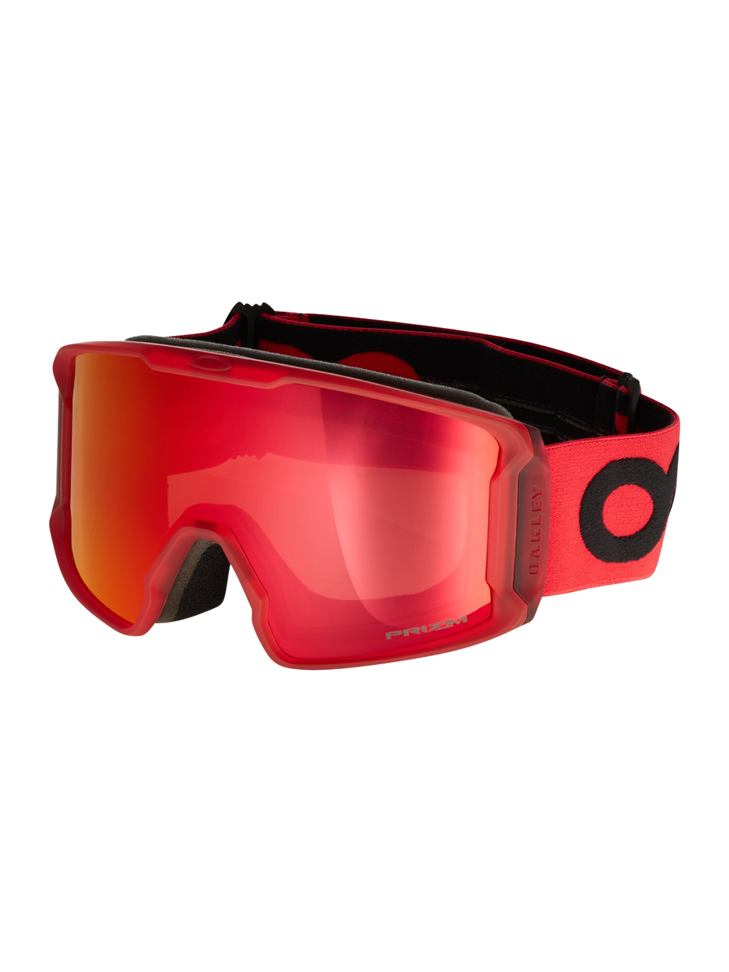 OAKLEY Športové slnečné okuliare  sivá / červená / čierna
