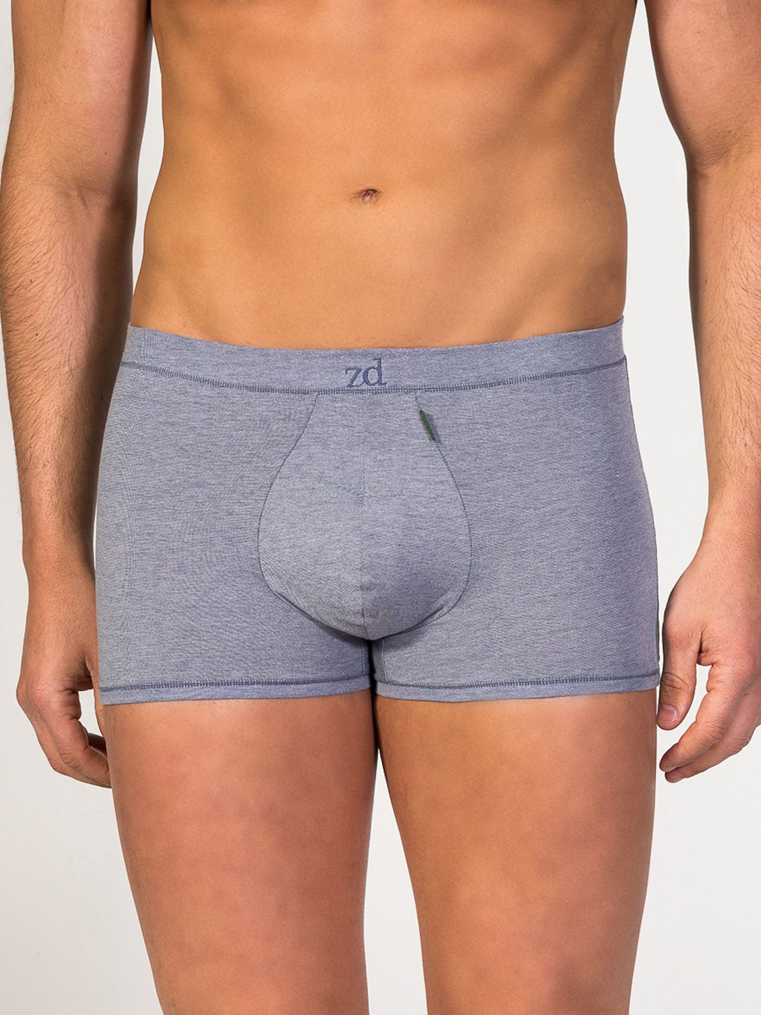 zd ZERO DEFECTS Calzoncillo boxer 'Ikaria Egyptian cotton' azul denim