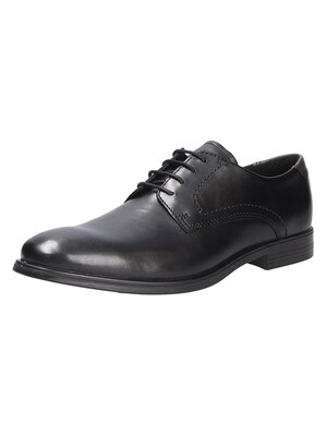 ECCO Zapatos con cordón 'Melbourne'  negro