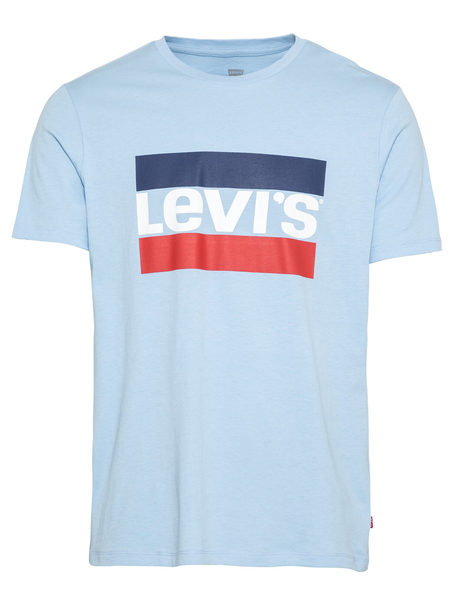 LEVI'S Marškinėliai  šviesiai mėlyna / balta / raudona / tamsiai mėlyna