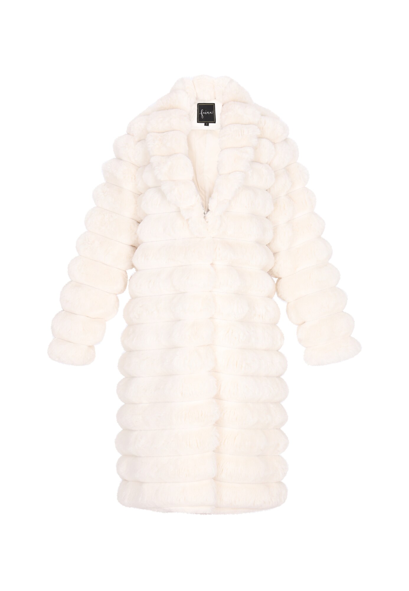 faina Palton de iarnă  alb murdar