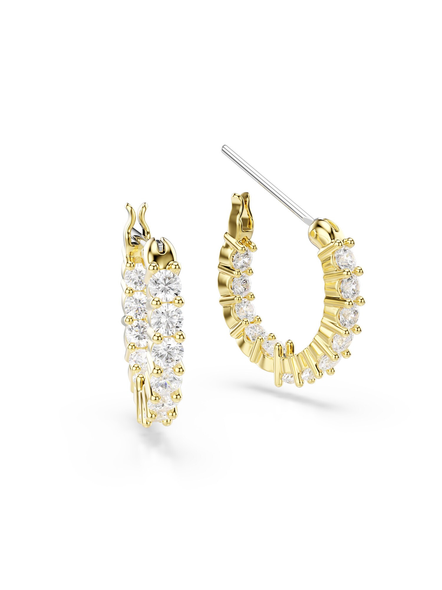 Swarovski Fülbevalók  arany / átlátszó akciós termékkép 1