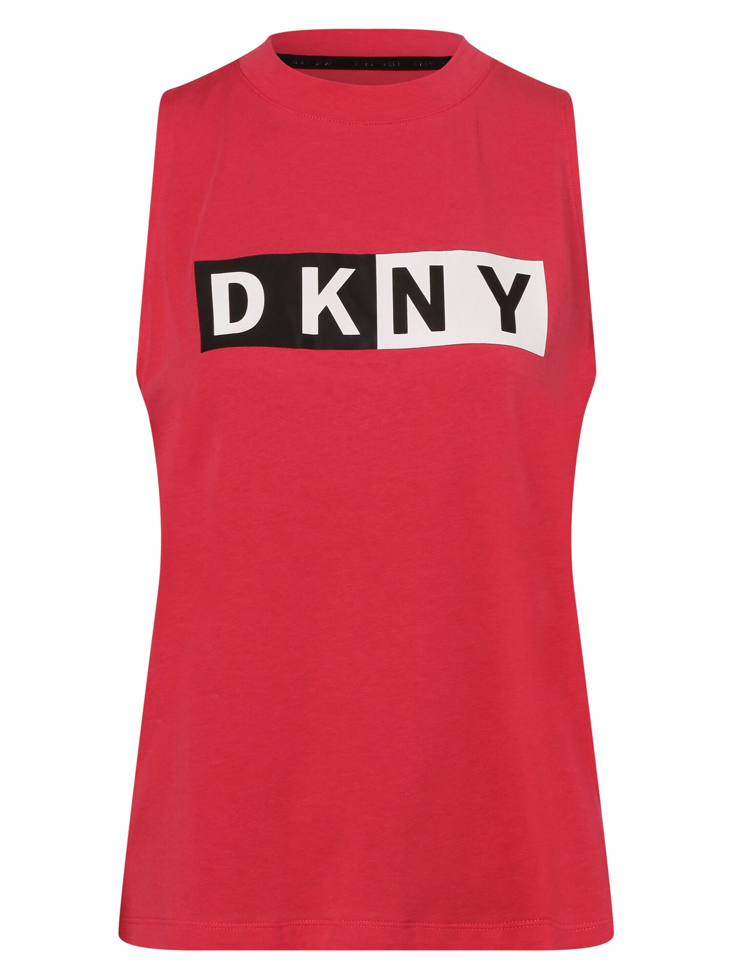DKNY Top rot / wei / schwarz