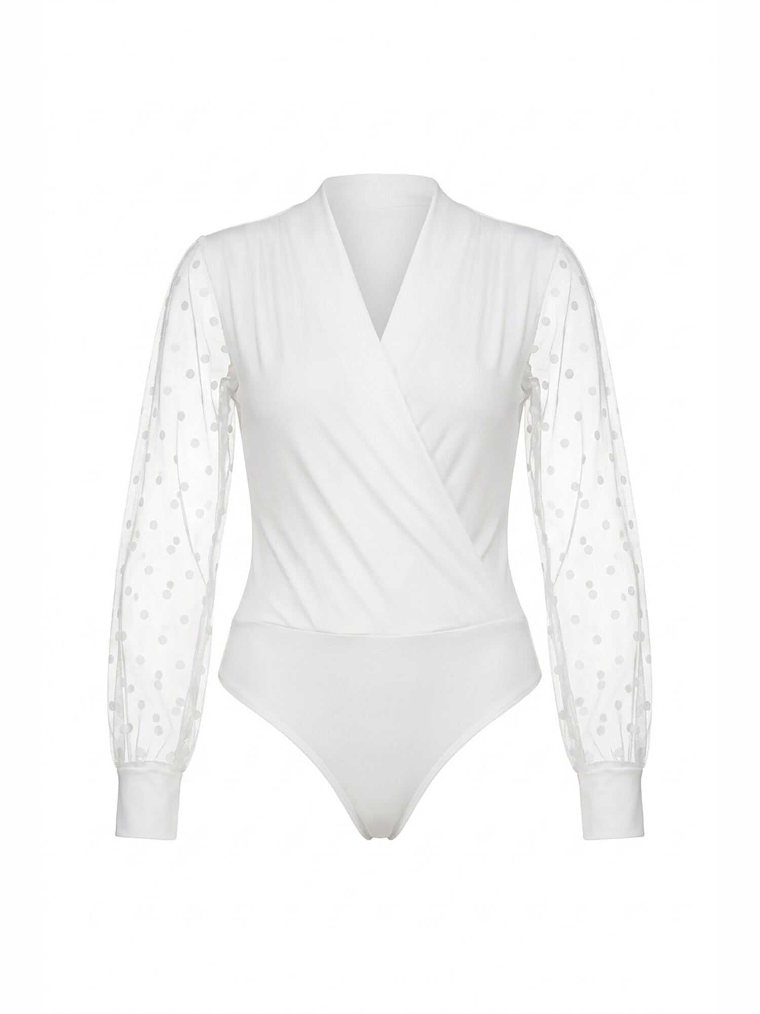 Figl Body de blusa 'M1145'  ecru / blanco