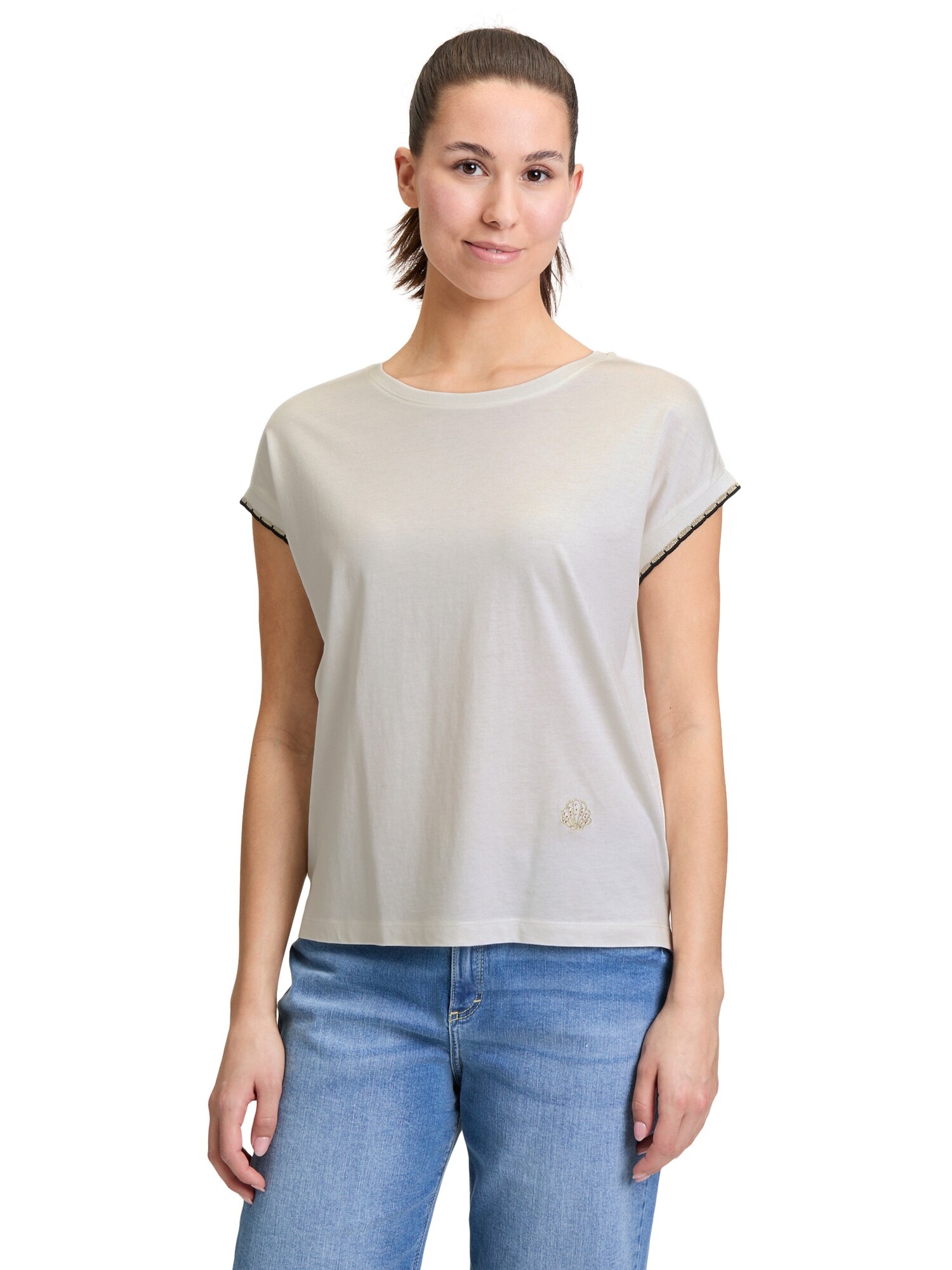 Thumbnail - Casual-Shirt mit Rundhalsausschnitt