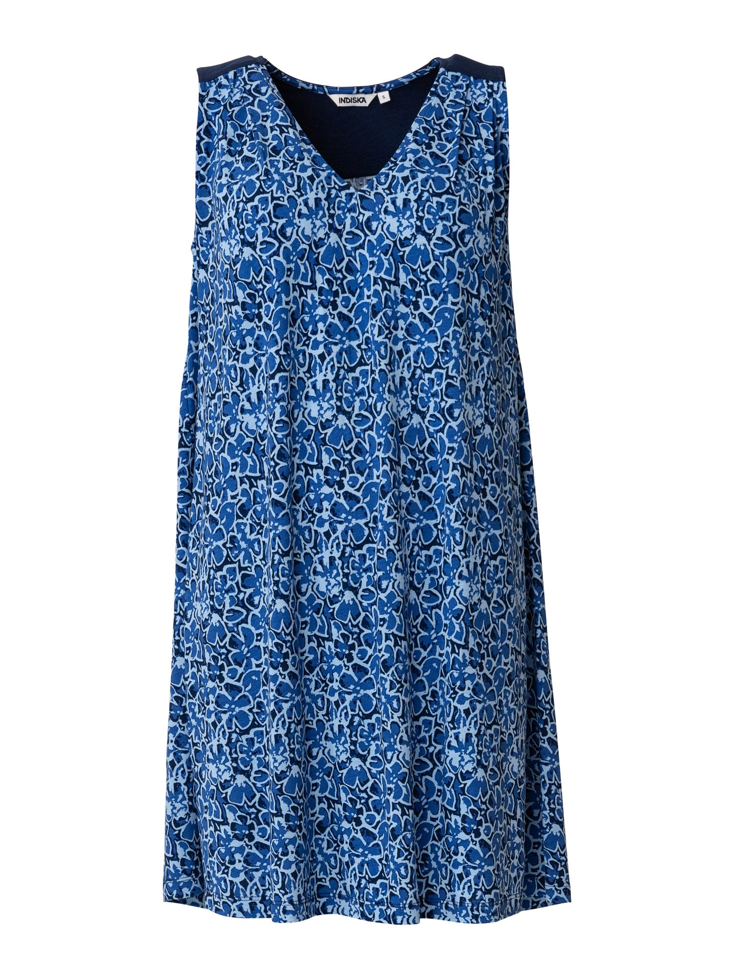 Indiska Vasarinė suknelė 'Donatella' mėlyna / šviesiai mėlyna