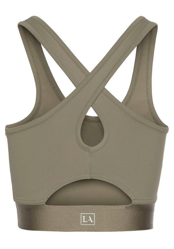 LASCANA ACTIVE, Sport top, zöld, 3 kép a 6 közül