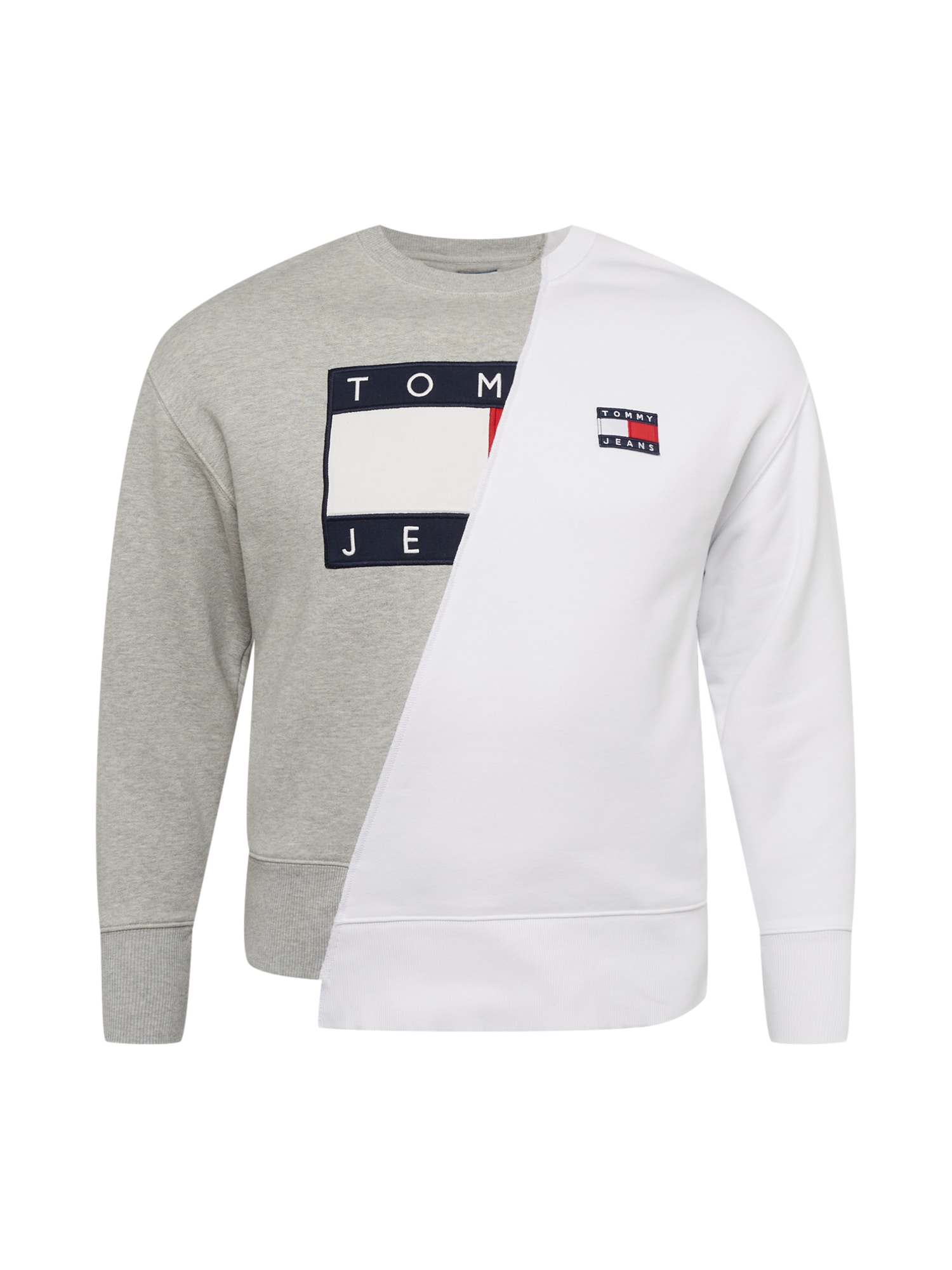 Tommy Remixed Sweatshirt  navy / acinzentado / vermelho / branco