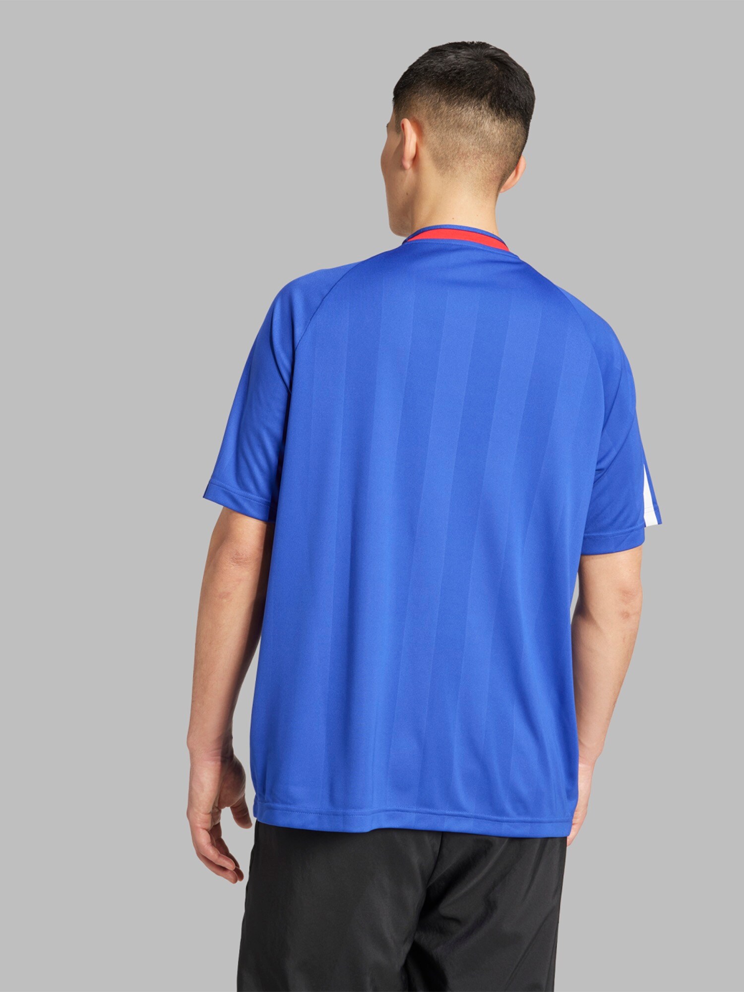 ADIDAS SPORTSWEAR Funkčné tričko 'Tiro' kráľovská modrá / brusnicová / biela (obrázok 4)