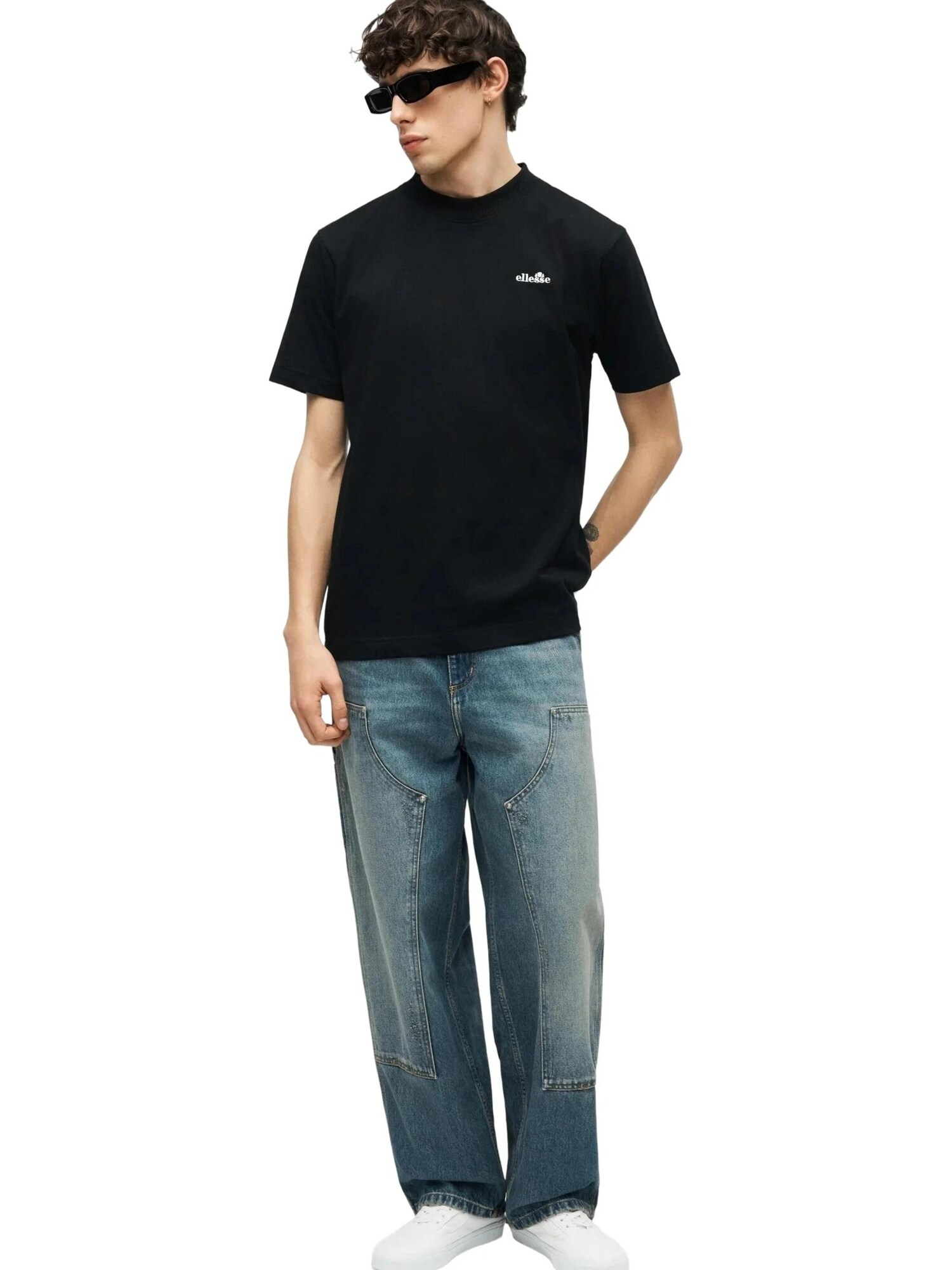 ELLESSE Camiseta 'Camiseta ellesse negra acciano tee'  negro – imagen 3