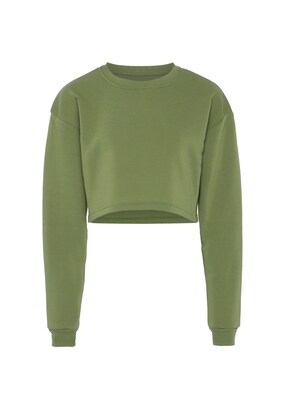 Yuka Sweatshirt Olijfgroen