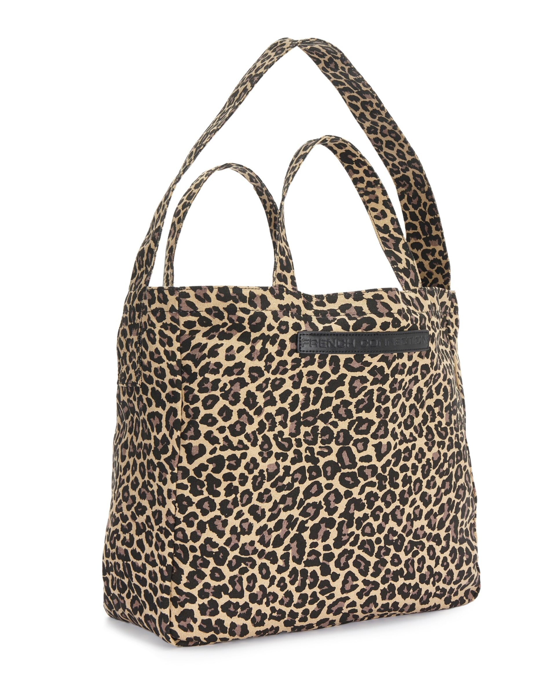 Shoppingväska ljusbeige / brun