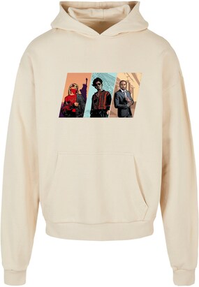 Merchcode Sweatshirt ‘Grand Trio’ Crème / Gemengde kleuren