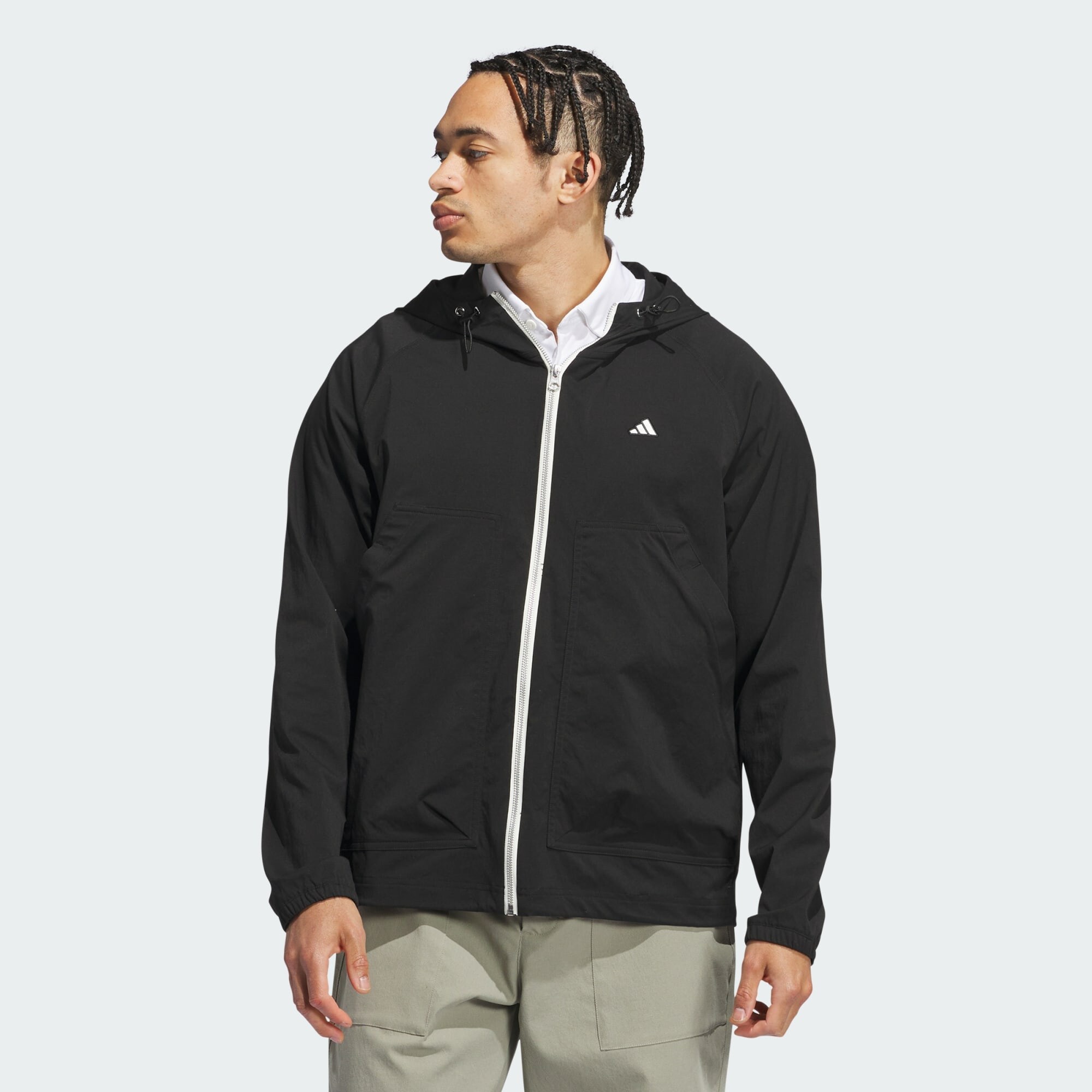 ADIDAS PERFORMANCE Sportdzseki 'Go-to Utility'  fekete / fehér termék 2. képe