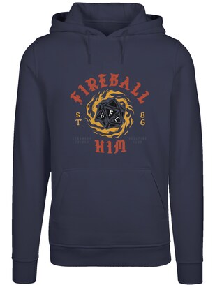 F4NT4STIC Sweatshirt Marine / Safraan / Vuurrood / Zwart