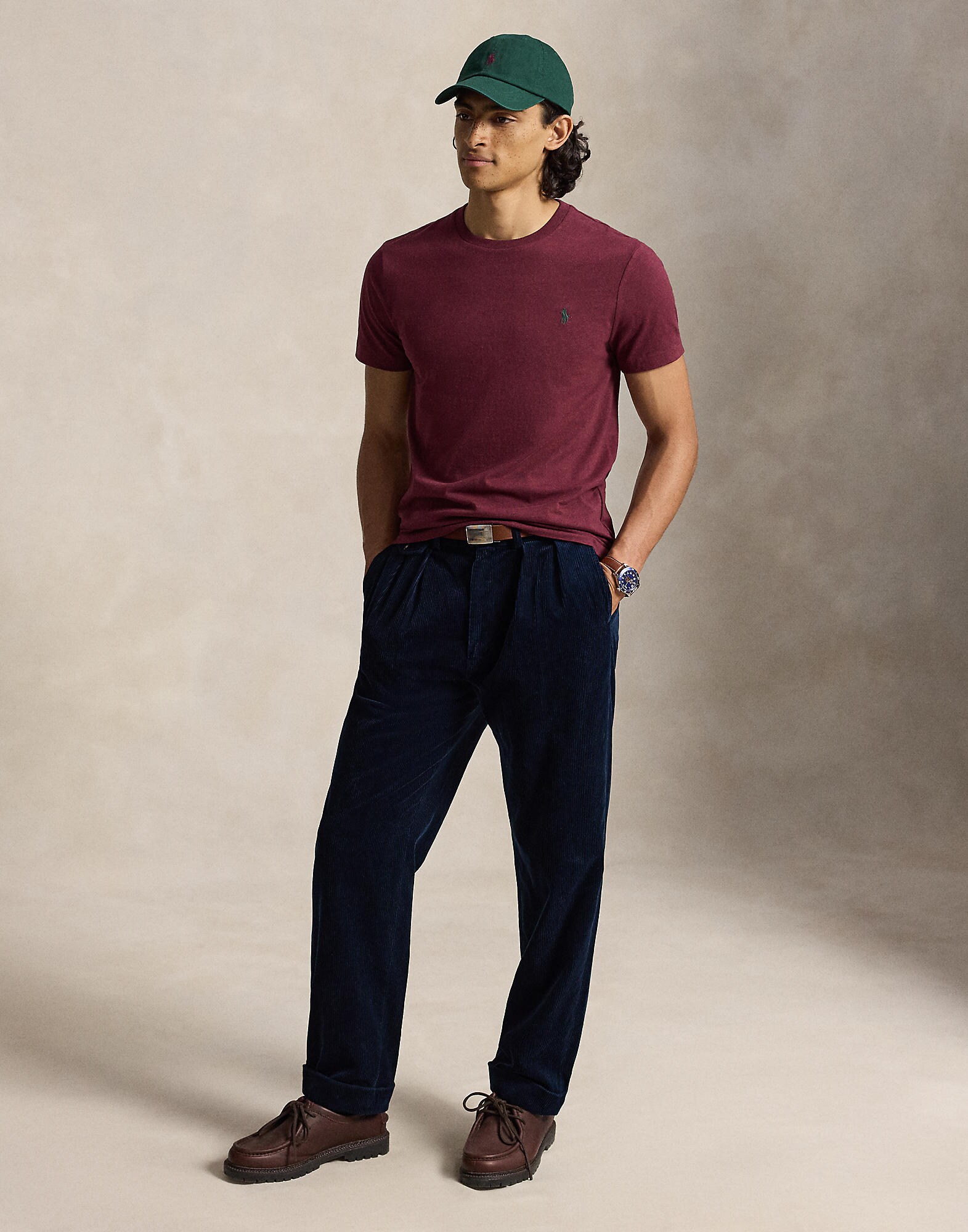 Polo Ralph Lauren Camiseta  rojo vino – imagen 4