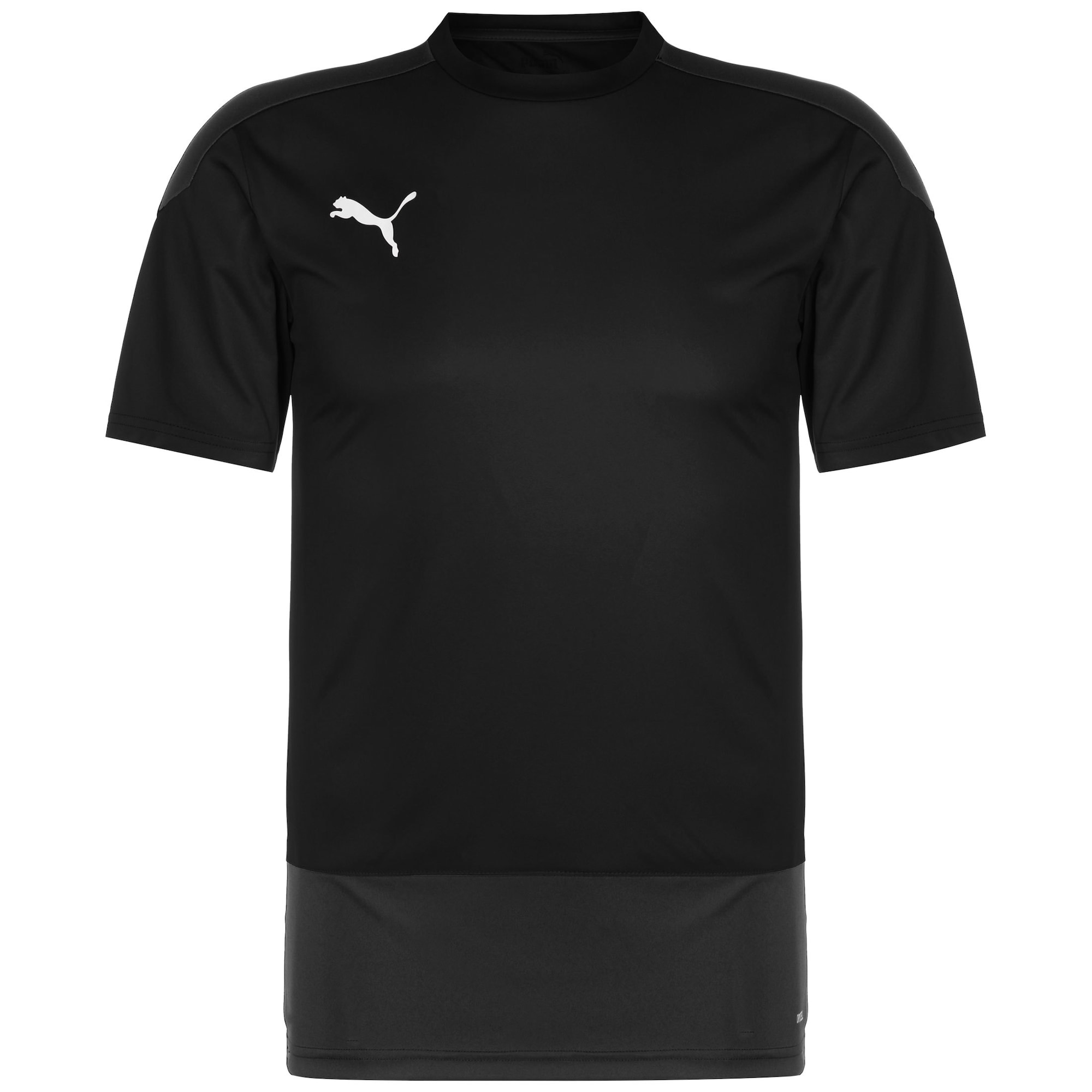 PUMA Tricou funcțional TeamGoal 23  gri metalic / negru / alb