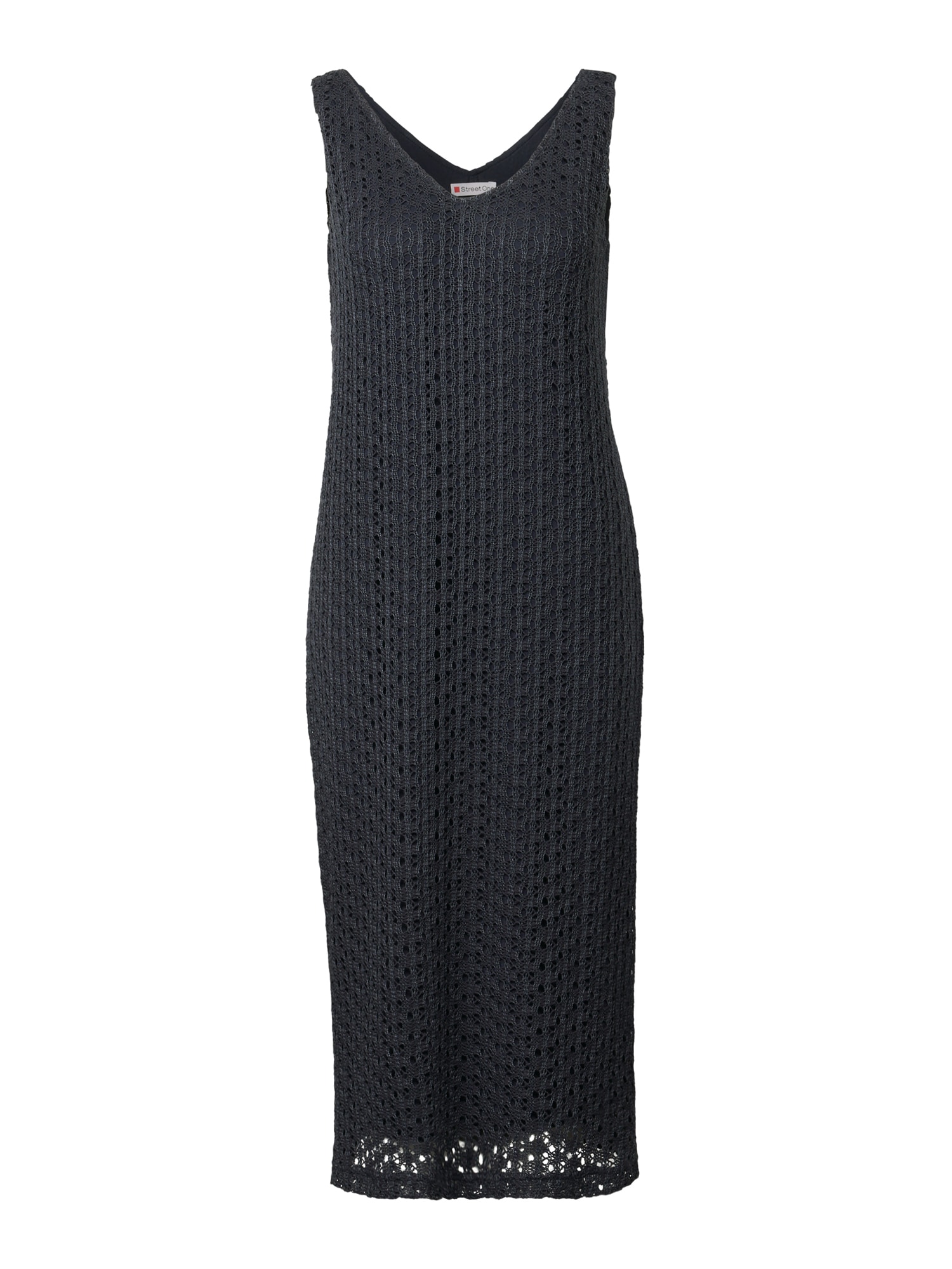 STREET ONE Rochie tricotat  albastru marin