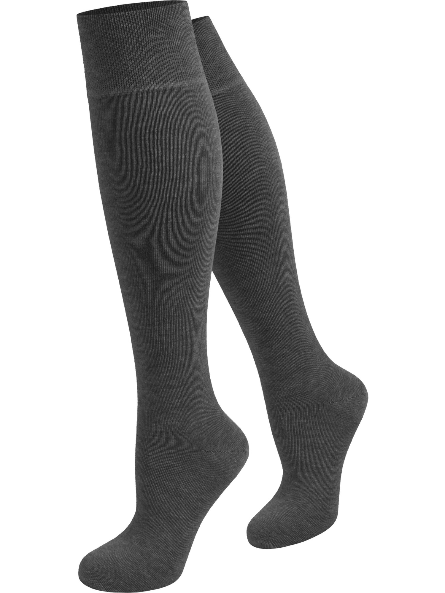 normani Calcetines hasta la rodilla antracita