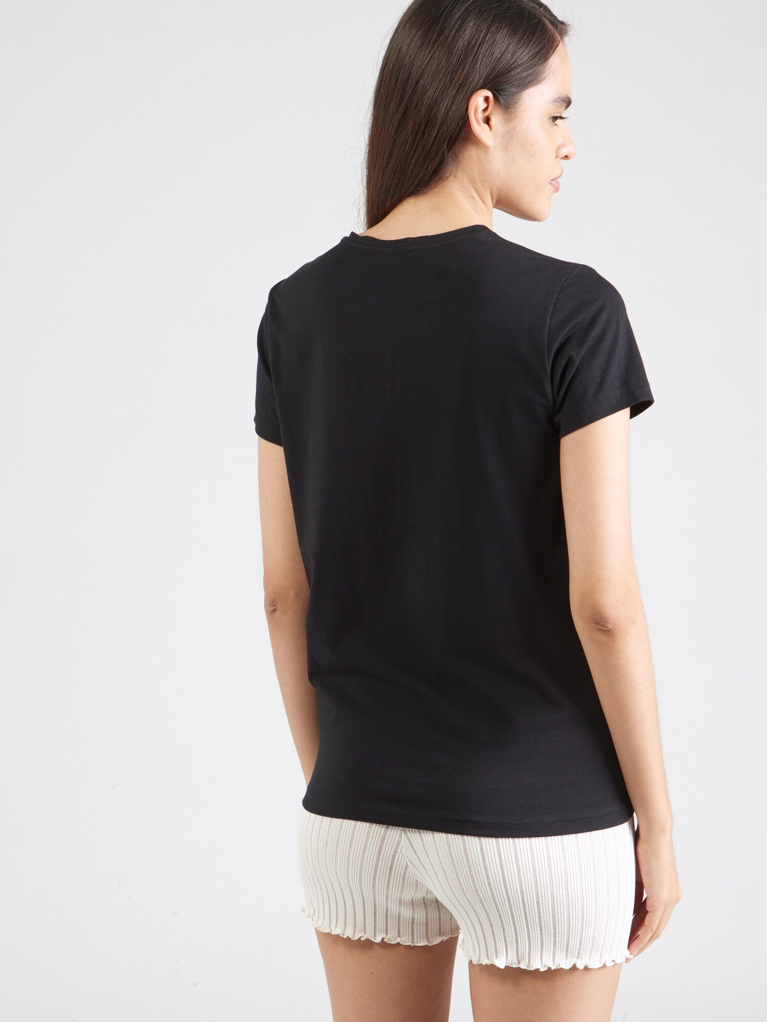 Emporio Armani Camiseta  negro / blanco – imagen 6