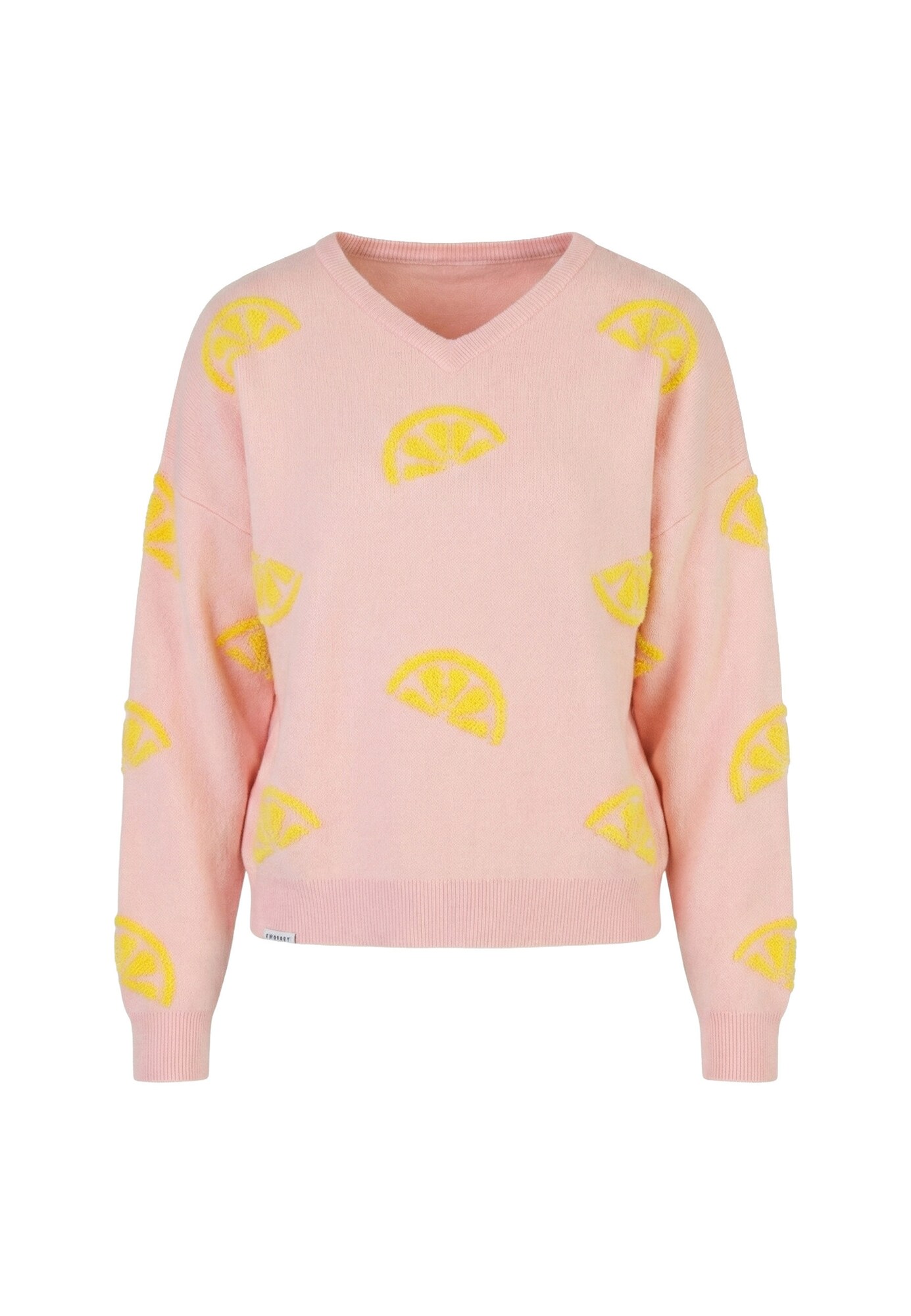 Kleinigkeit Jersey 'Fruity'  amarillo / rosa