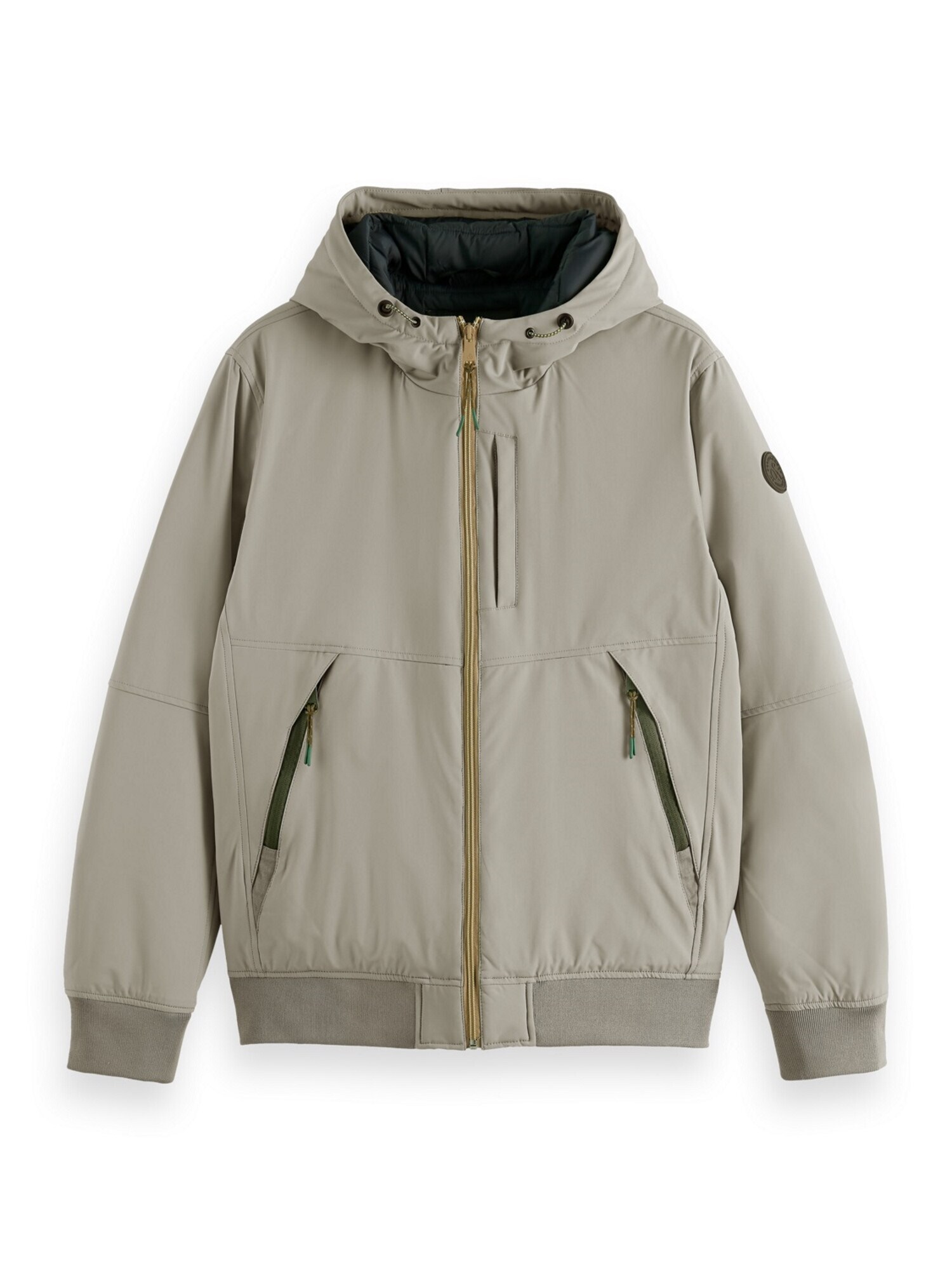 SCOTCH & SODA Prechodná bunda  sivobéžová