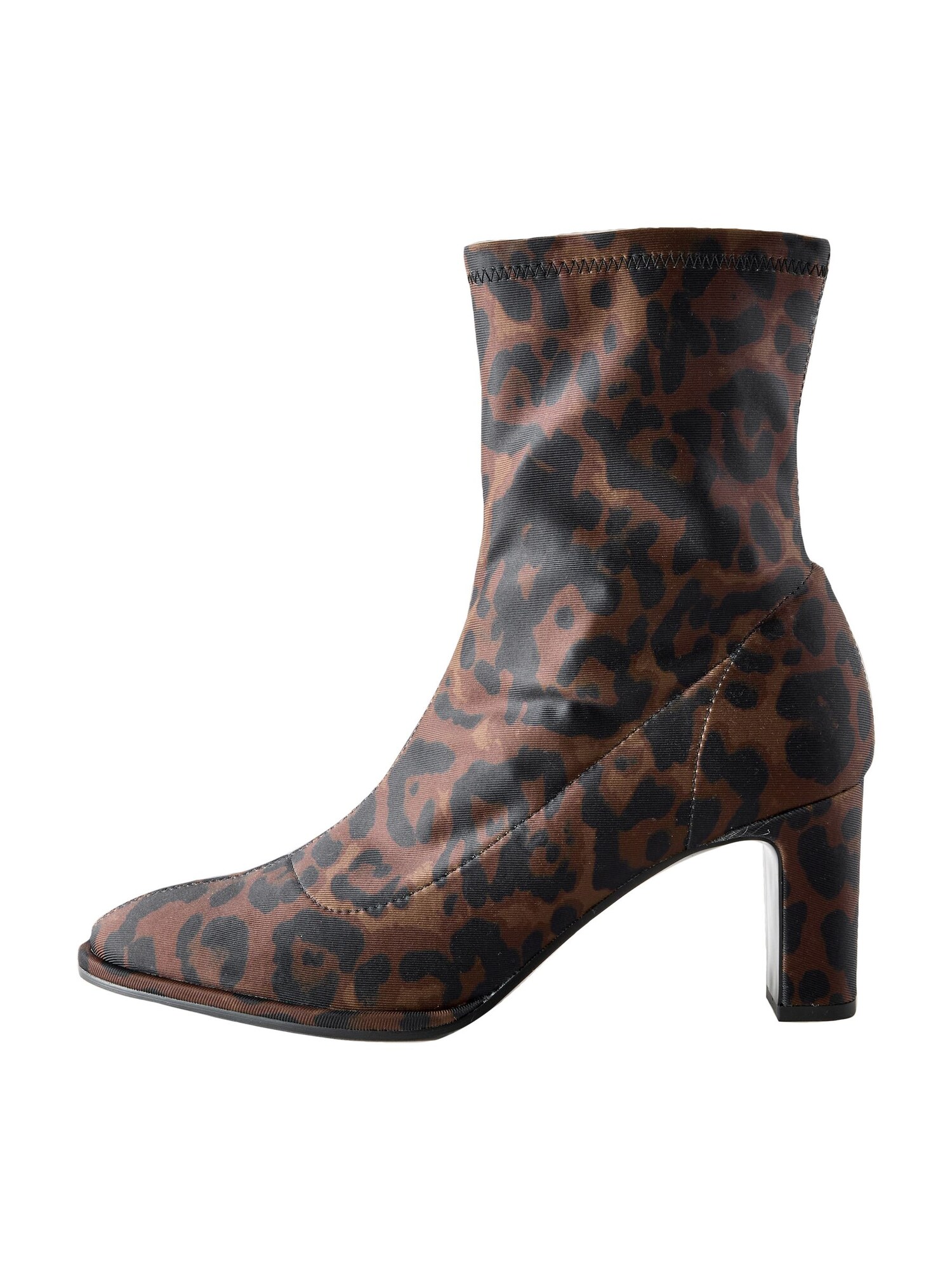 Next Botine Forever Comfort  maro / negru