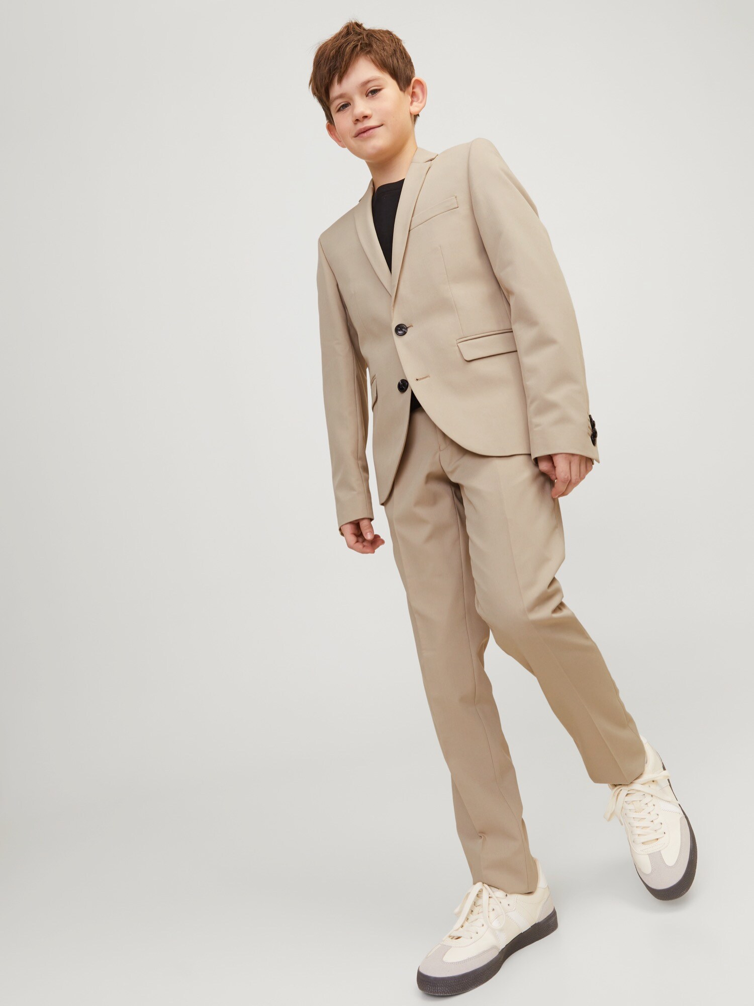Jack & Jones Junior Nohavice 'JJSolar' béžová (obrázok 5)