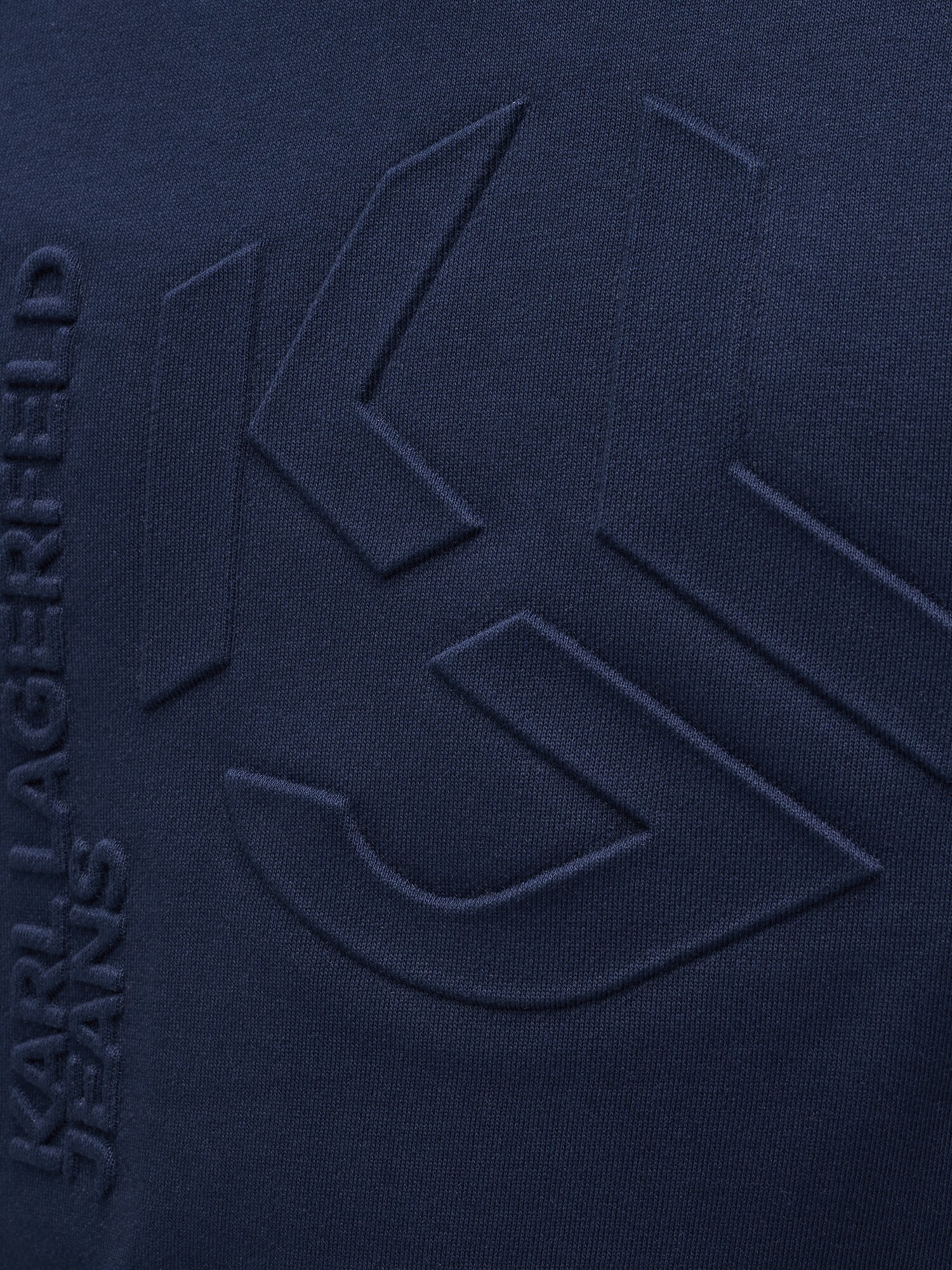 KARL LAGERFELD JEANS Mikina námornícka modrá (obrázok 4)
