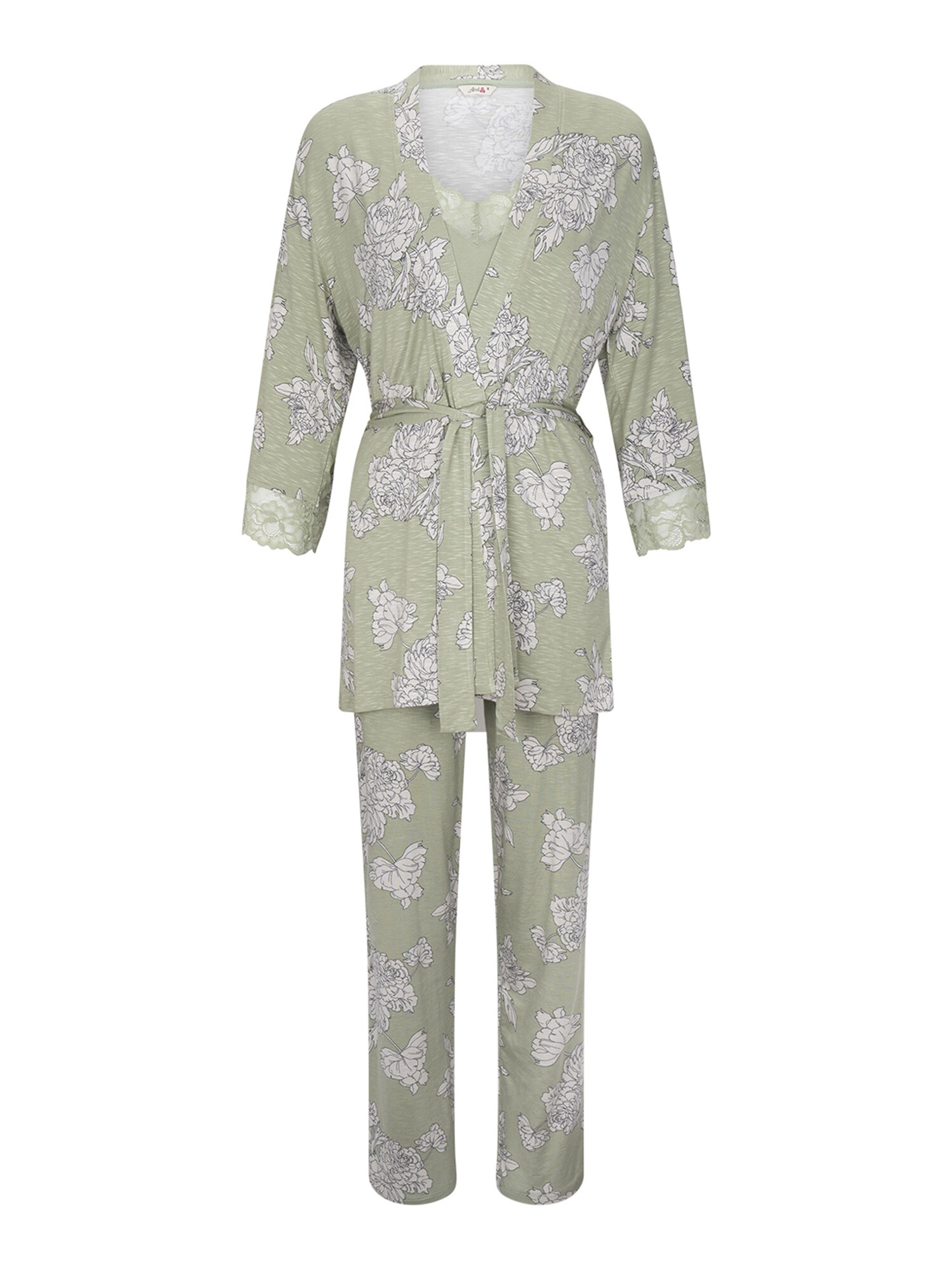 Goldenbay Pijama  caqui / offwhite