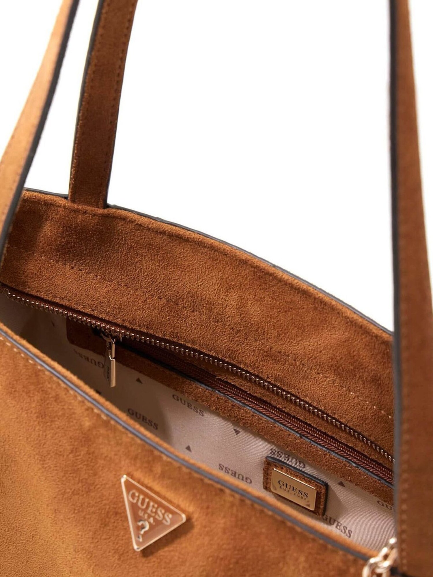 GUESS Bolso de hombro  cognac