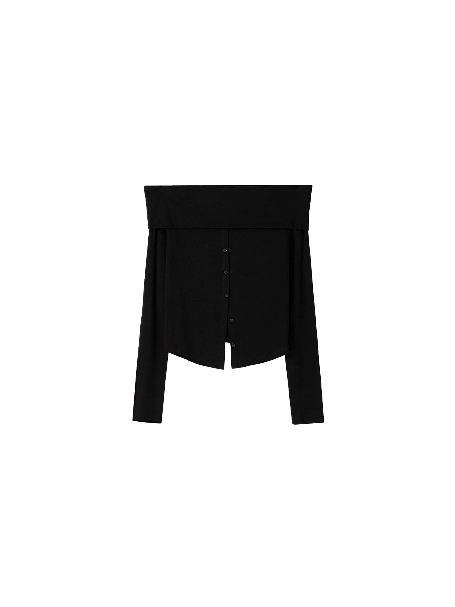 Bershka Tricou  negru