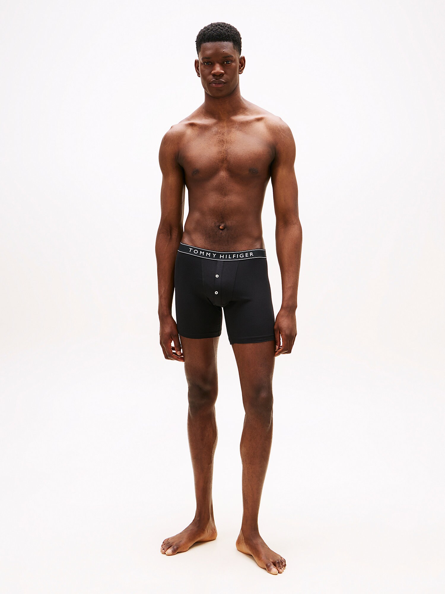 TOMMY HILFIGER Boxerky čierna / biela (obrázok 3)