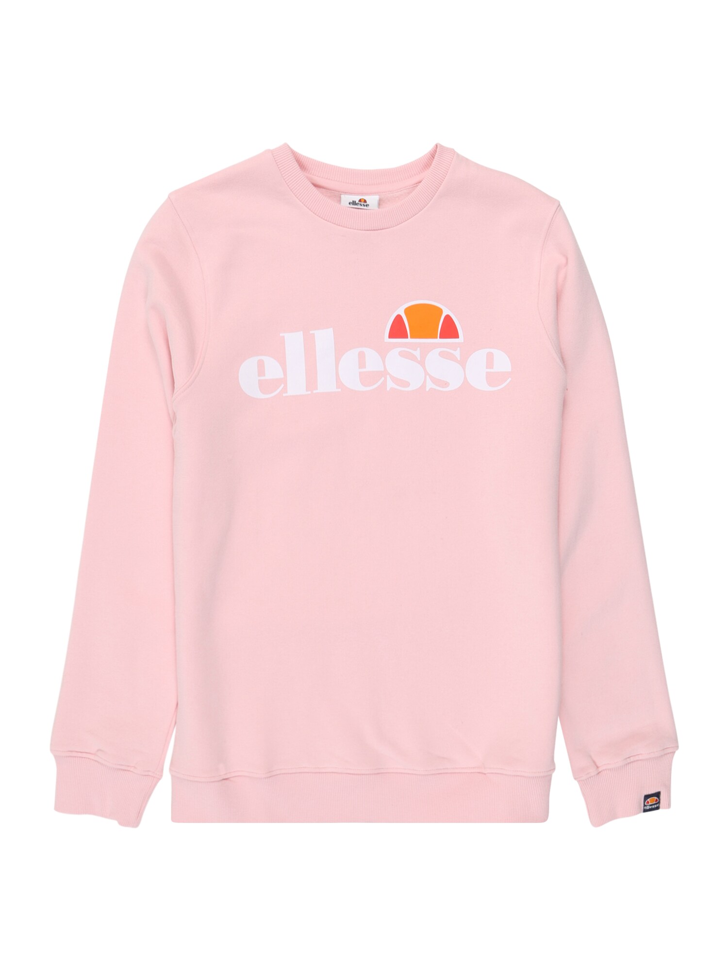 ELLESSE Megztinis be užsegimo 'Siobhen'  rožių spalva / balta / oranžinė-raudona / oranžinė